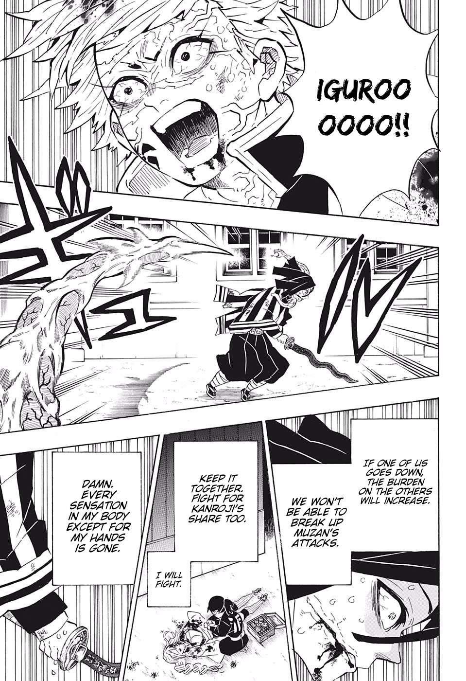 Kimetsu No Yaiba Chapter 190 page 3 - 