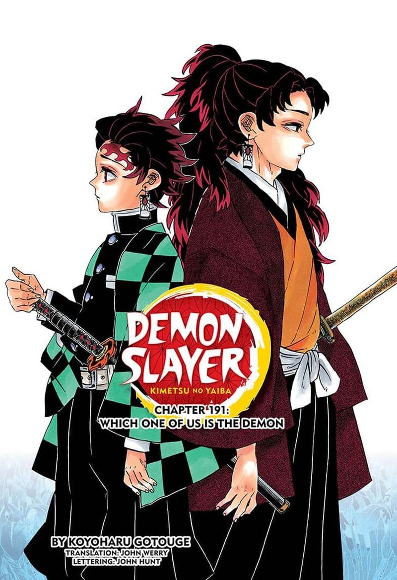 Kimetsu No Yaiba Chapter 191 page 1 - 