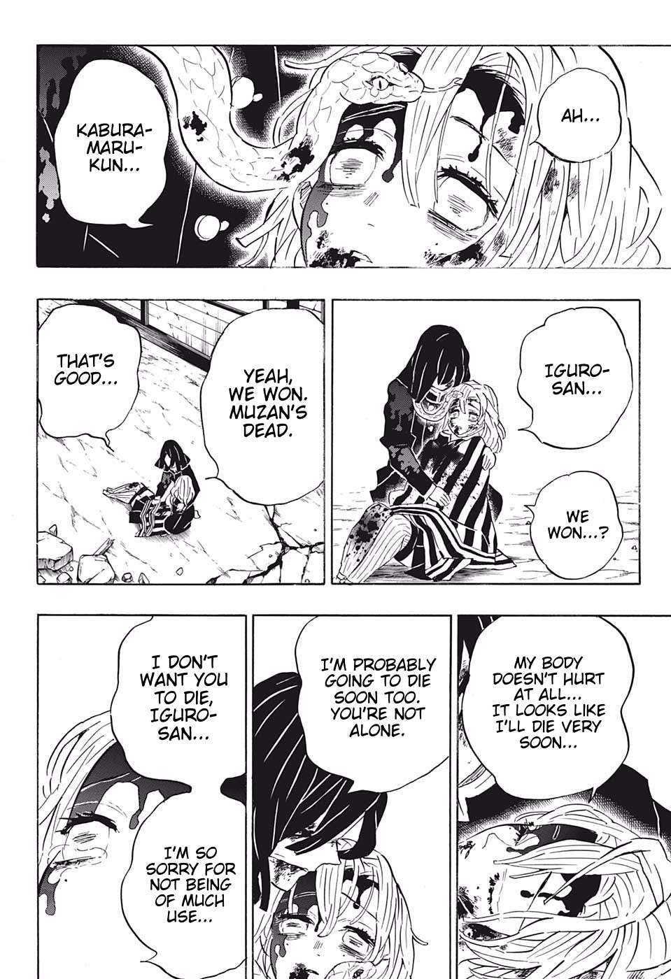 Kimetsu No Yaiba Chapter 200 page 12 - 