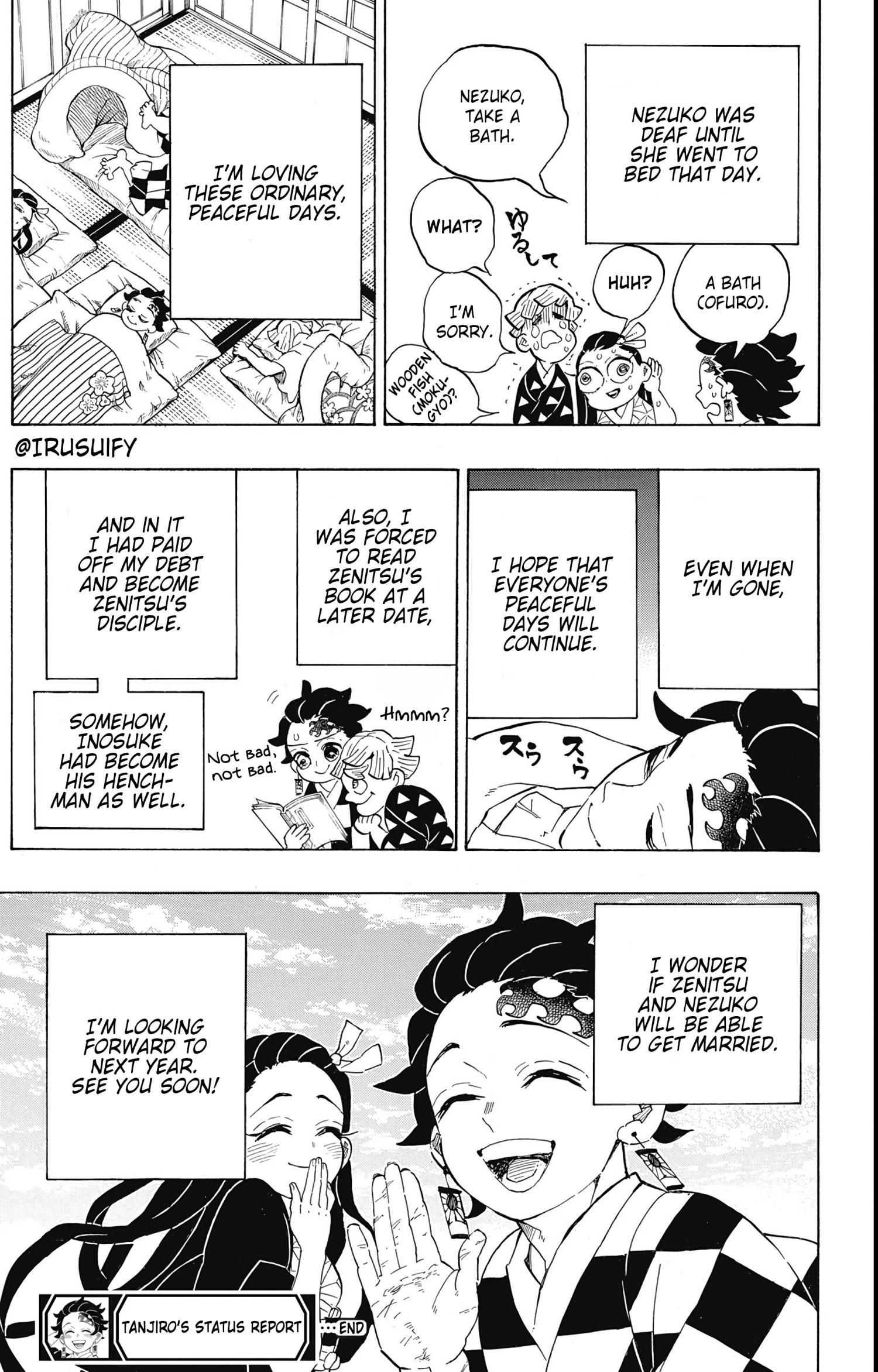 Kimetsu No Yaiba Chapter 205.7 page 13 - 