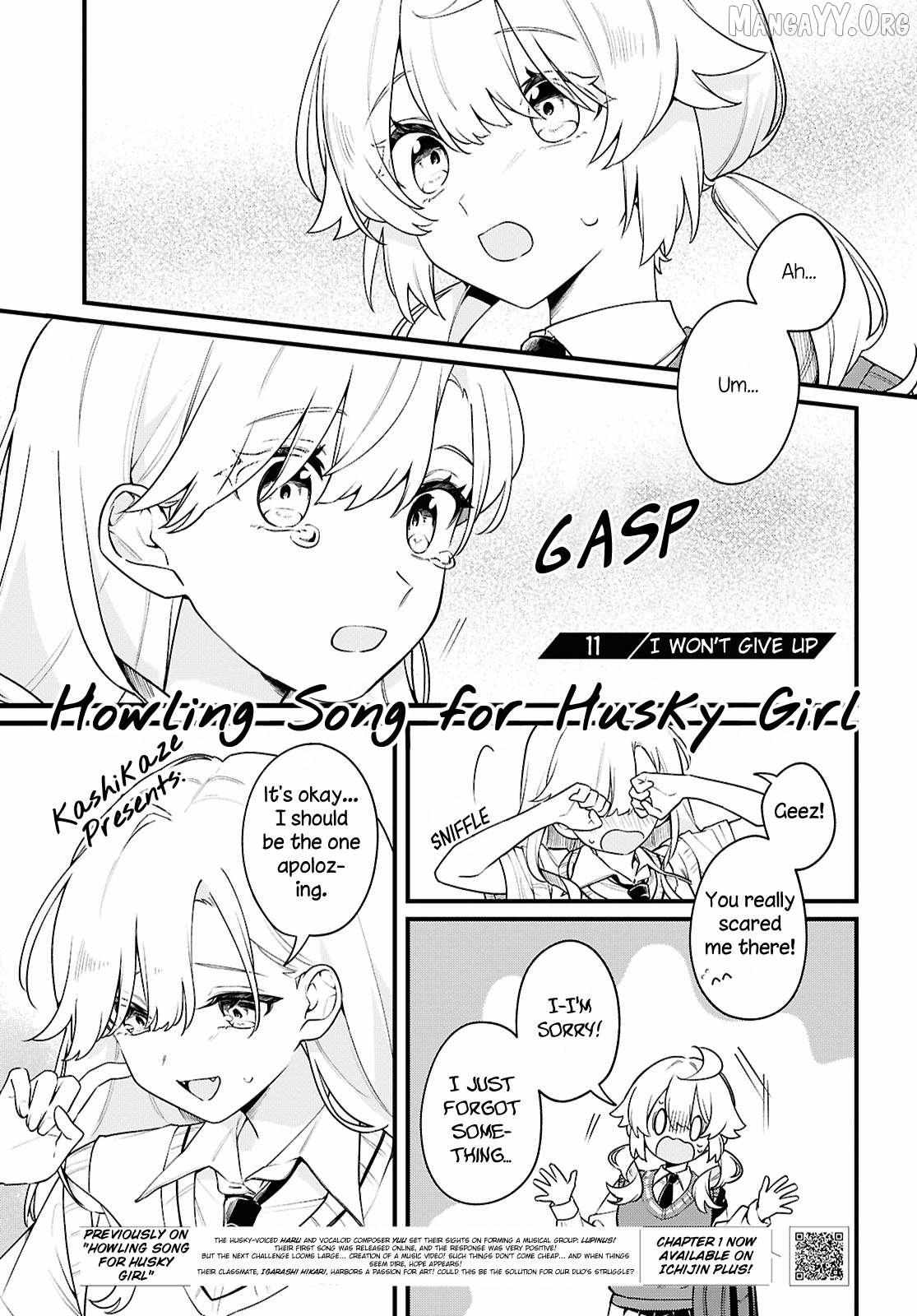 Kimi ga Hoeru Tame no Uta wo Chapter 11 page 1 - 
