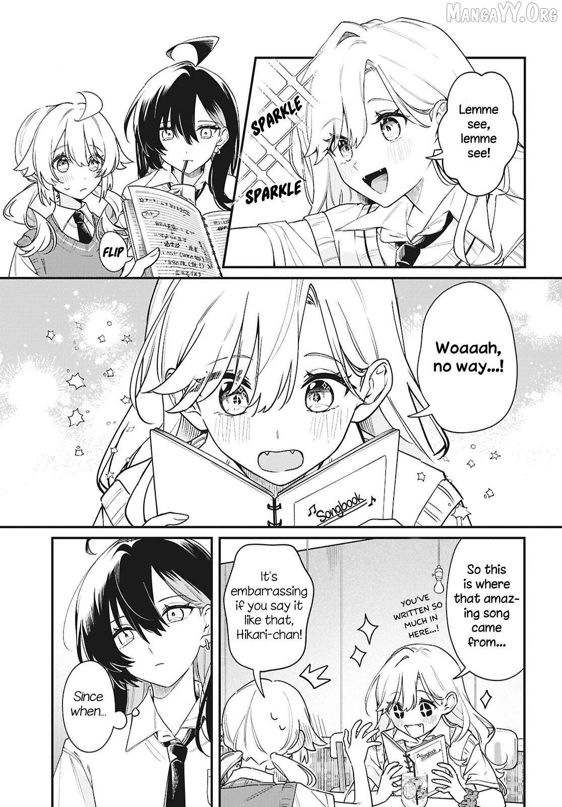 Kimi ga Hoeru Tame no Uta wo Chapter 12 page 8 - 