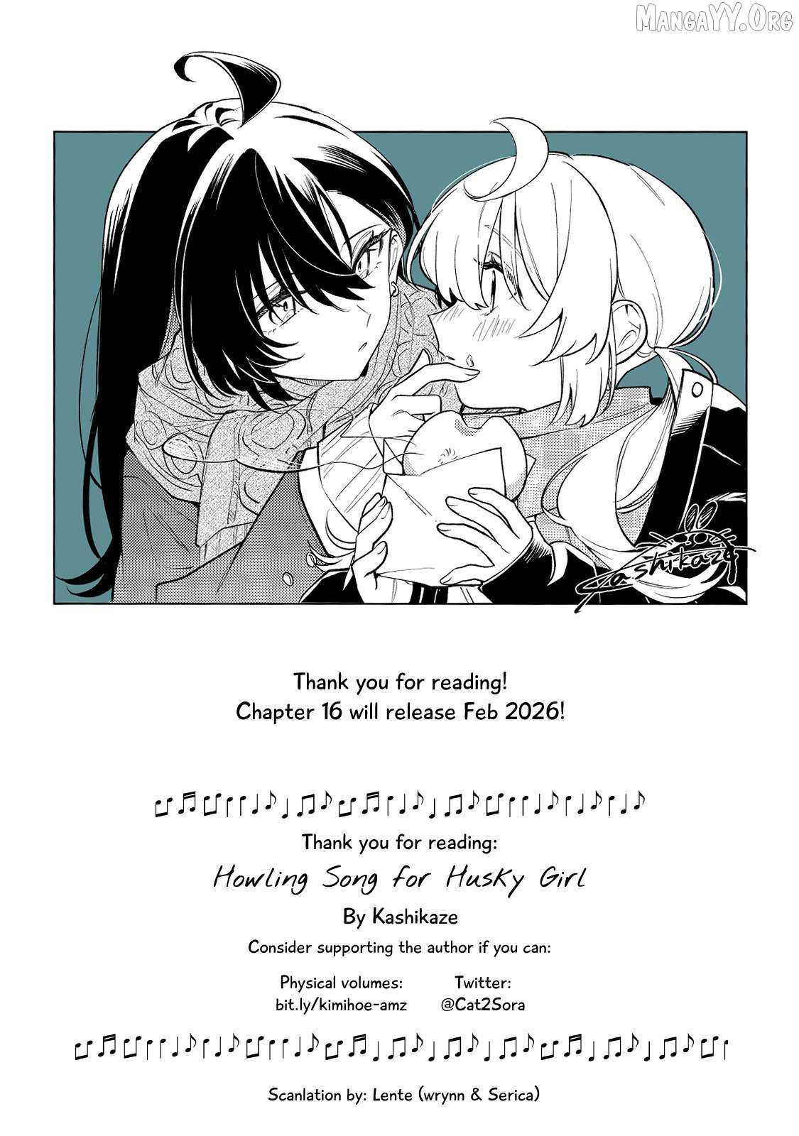 Kimi ga Hoeru Tame no Uta wo Chapter 15 page 33 - 