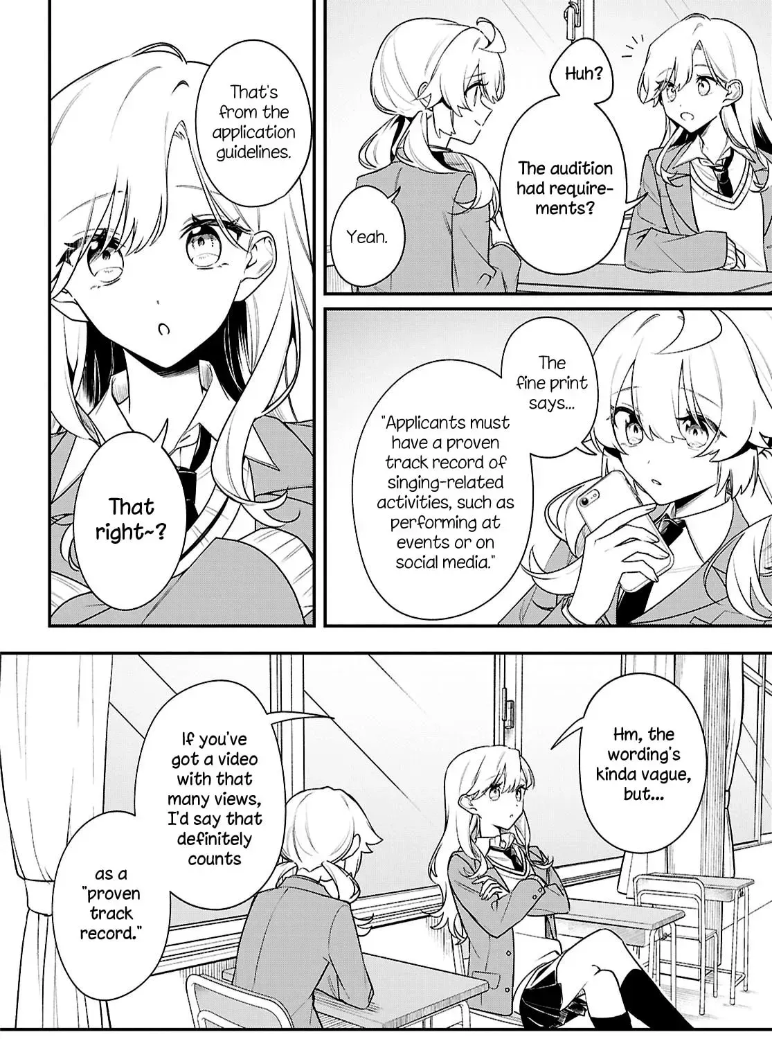 Kimi ga Hoeru Tame no Uta wo Chapter 17 page 7 - 