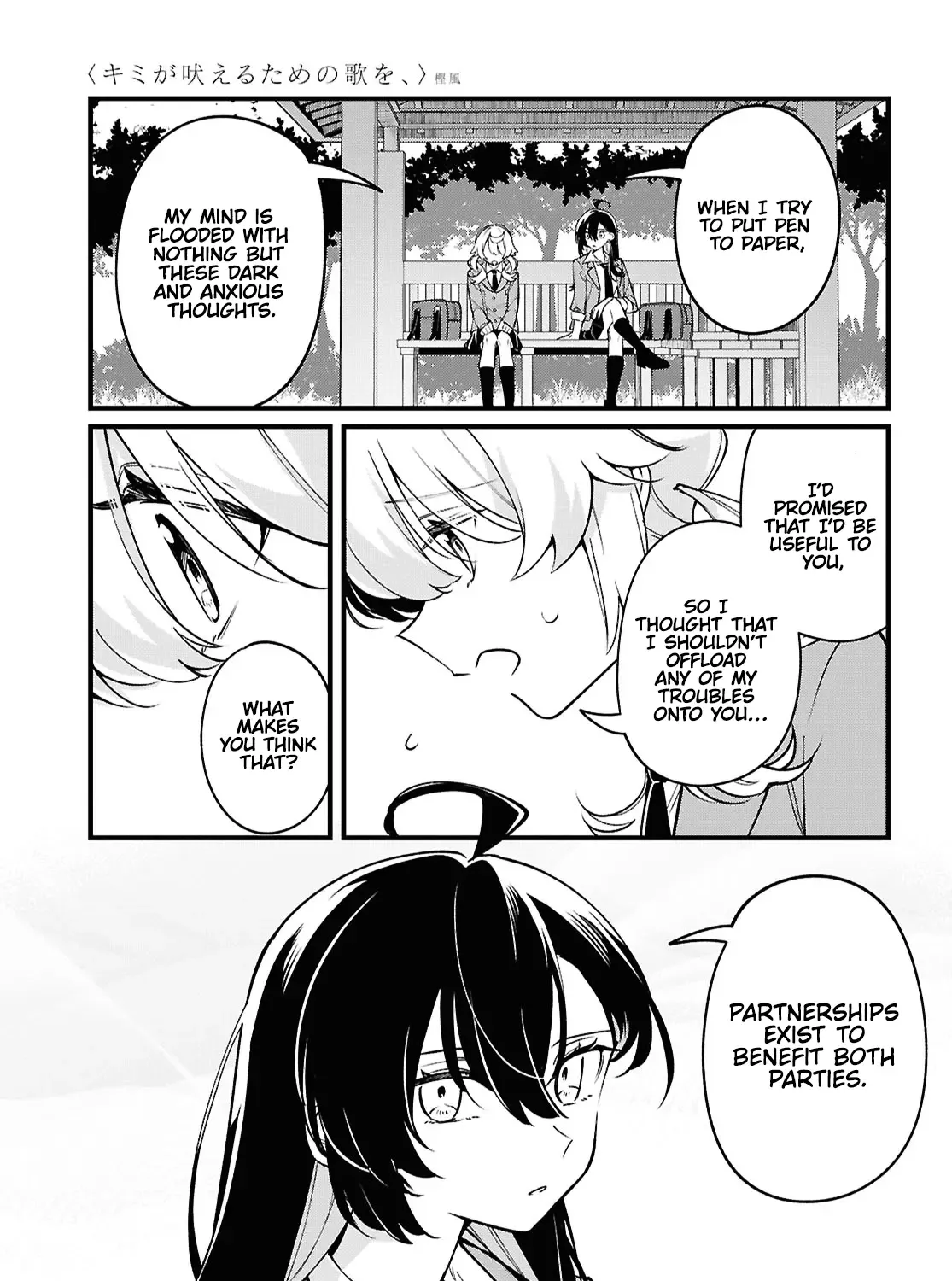 Kimi ga Hoeru Tame no Uta wo Chapter 4 page 29 - 