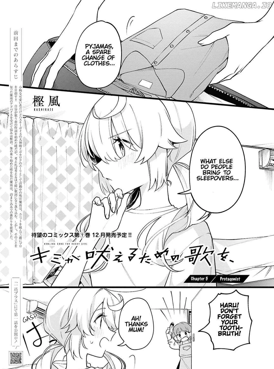 Kimi ga Hoeru Tame no Uta wo Chapter 5 page 3 - 