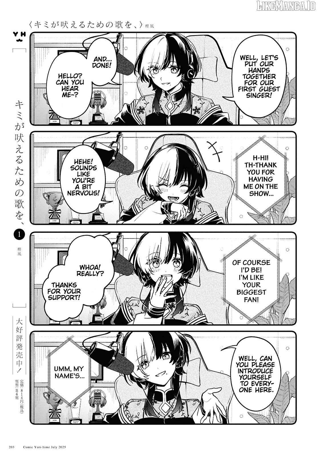 Kimi ga Hoeru Tame no Uta wo Chapter 9 page 7 - 