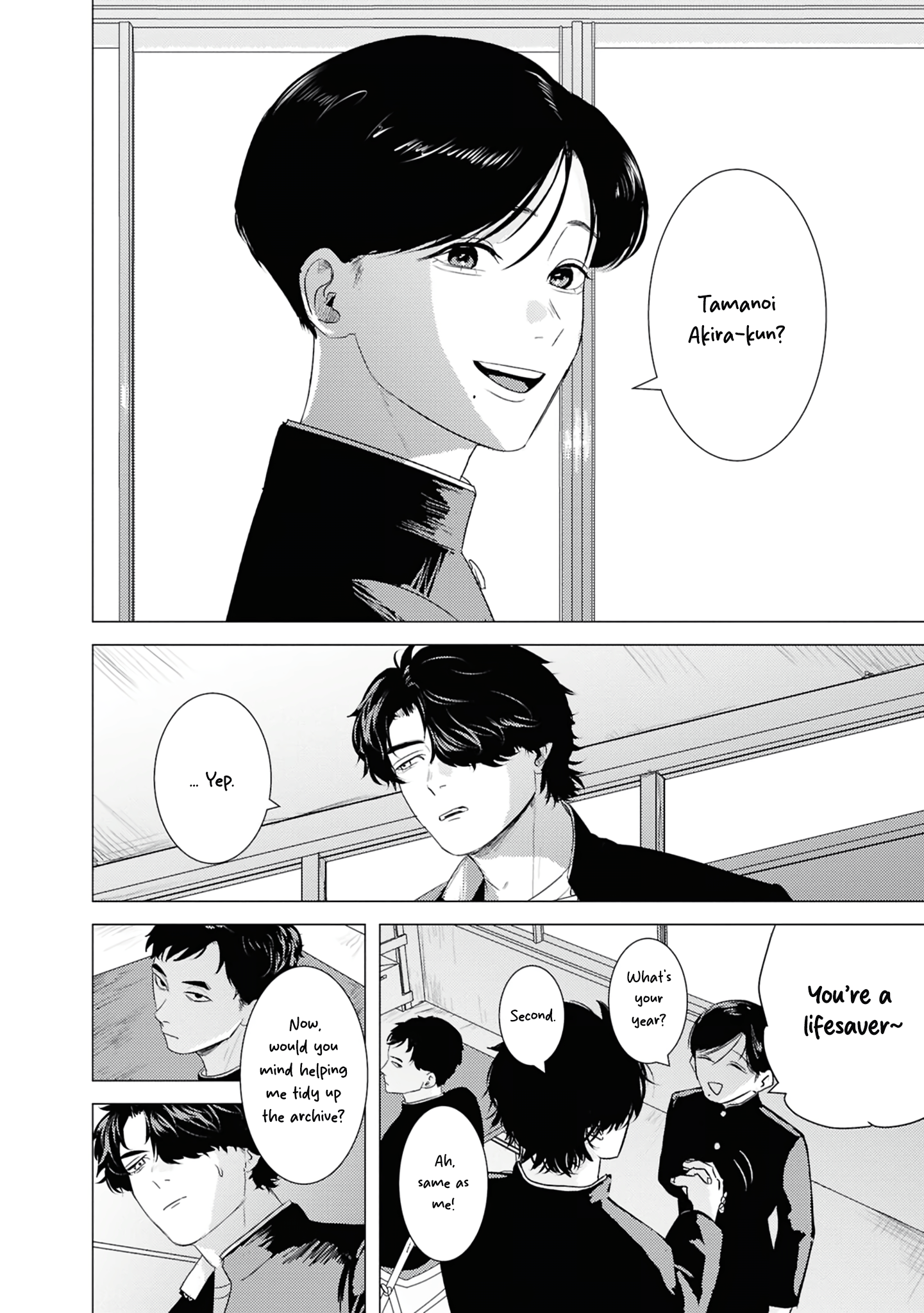 Kimi ga Iu ni wa Inu no Koi Chapter 1.1 page 8 - 