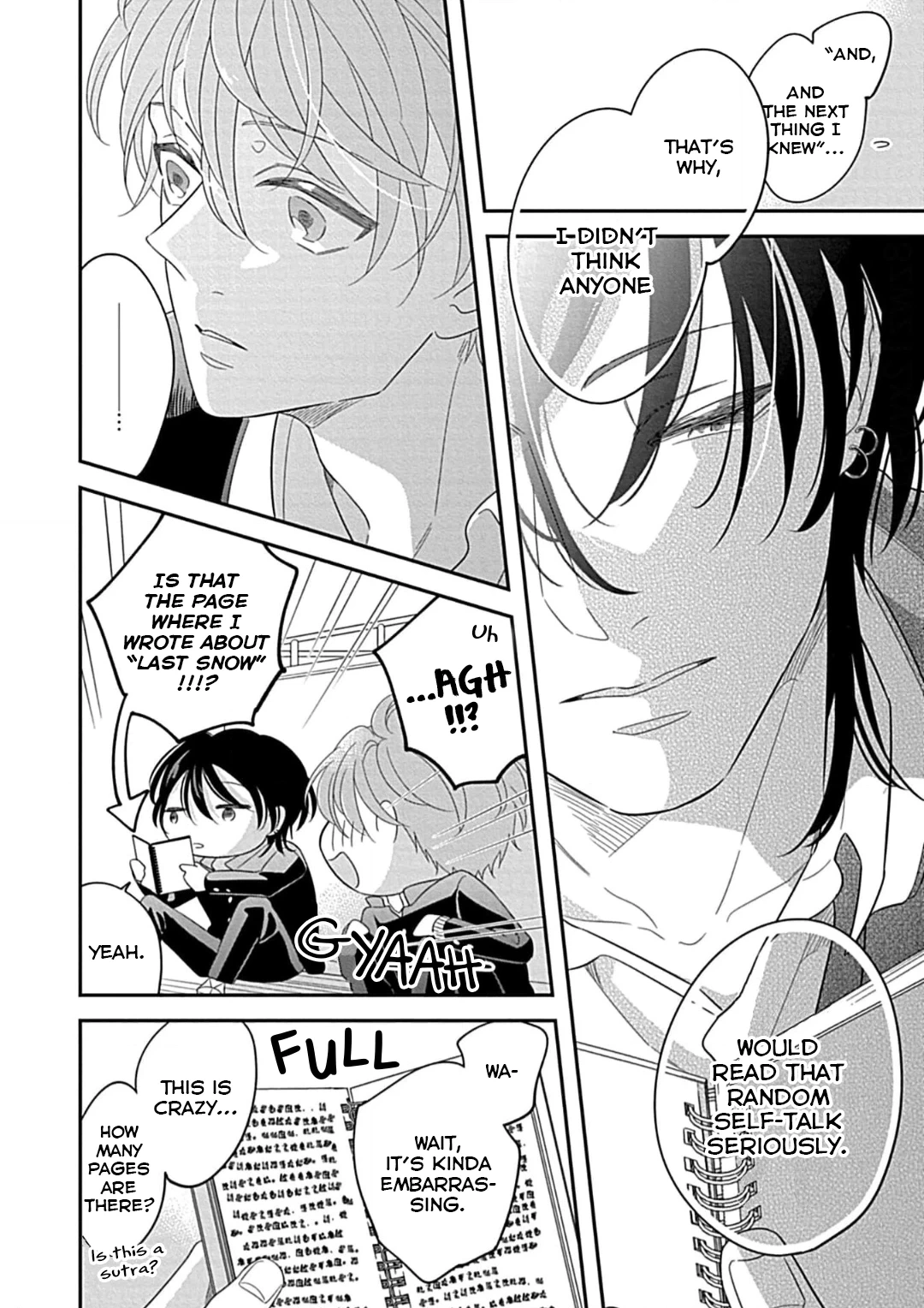 Kimi ni Furu Kotonoha wa Chapter 2 page 20 - 