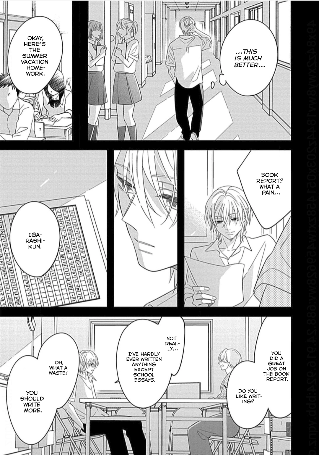Kimi ni Furu Kotonoha wa Chapter 3 page 12 - 