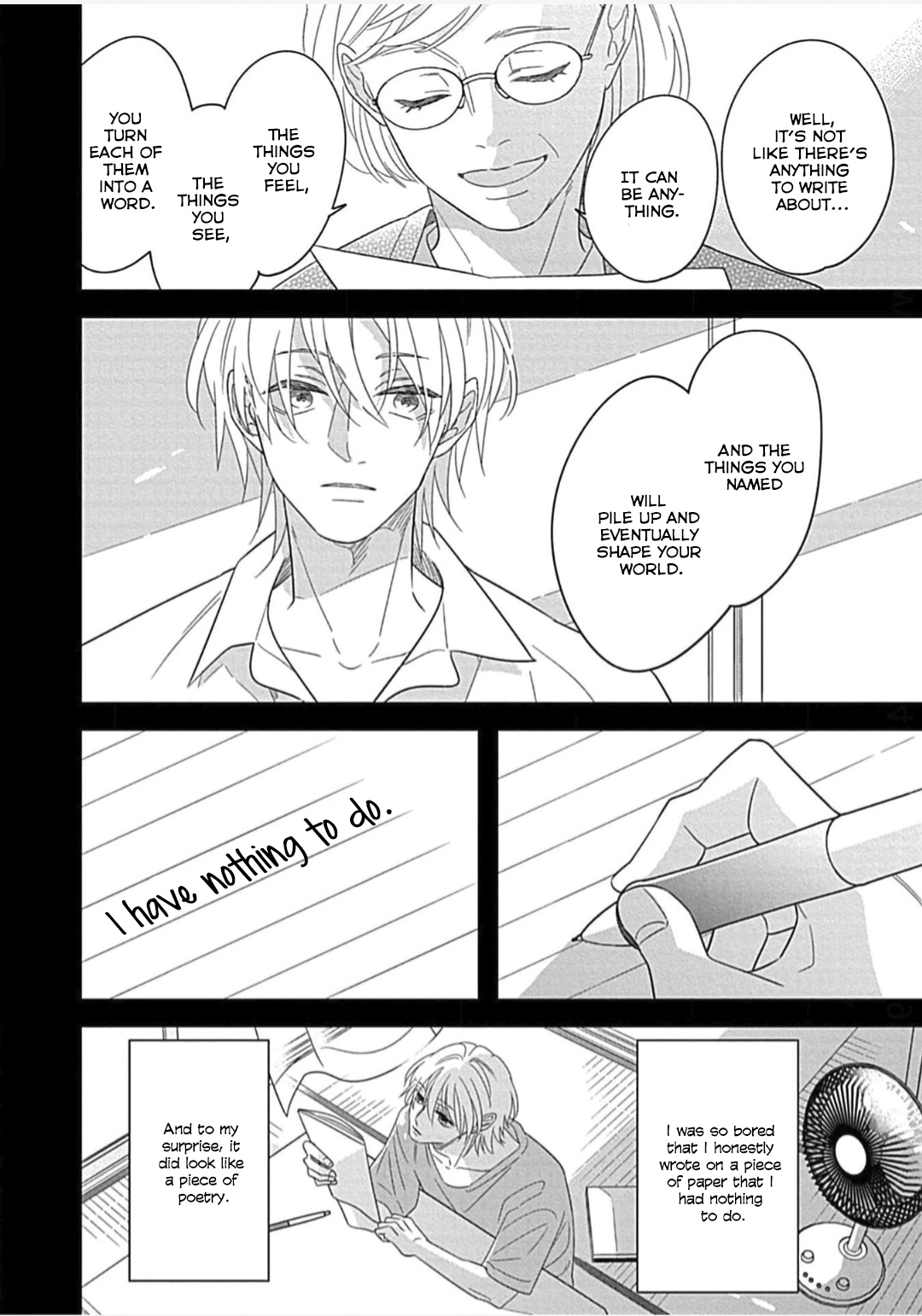 Kimi ni Furu Kotonoha wa Chapter 3 page 13 - 