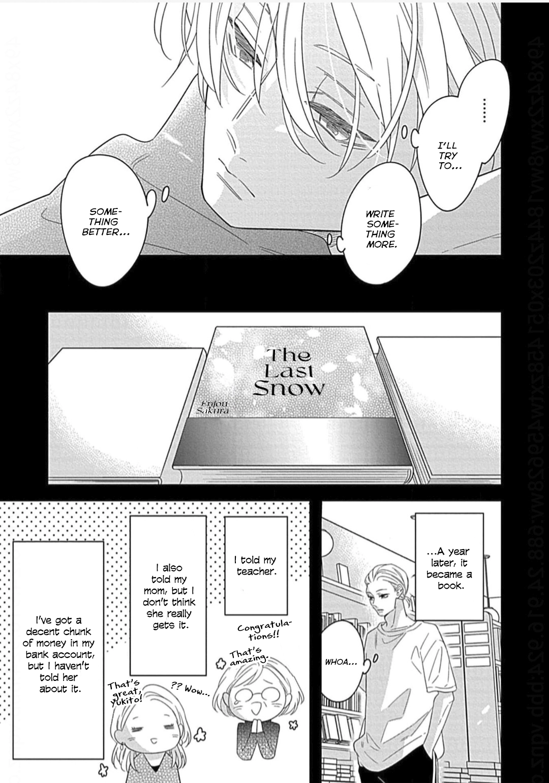 Kimi ni Furu Kotonoha wa Chapter 3 page 14 - 