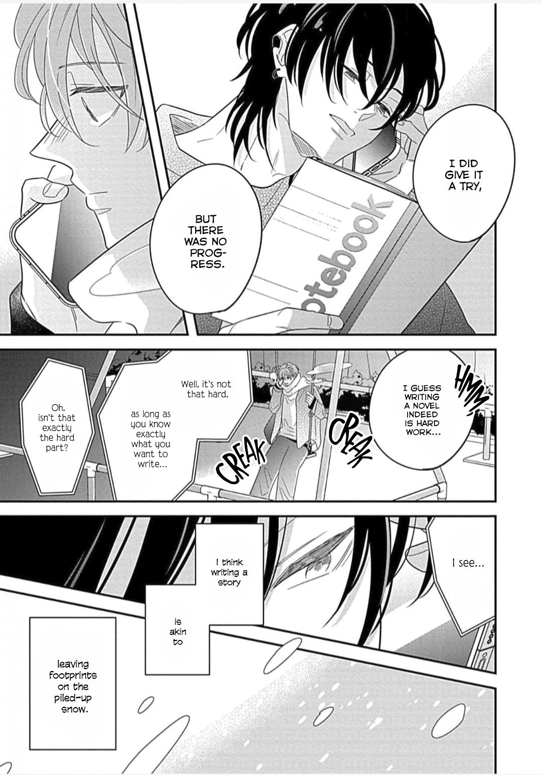 Kimi ni Furu Kotonoha wa Chapter 3 page 22 - 