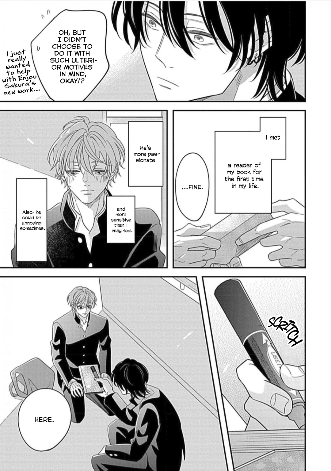 Kimi ni Furu Kotonoha wa Chapter 3 page 6 - 