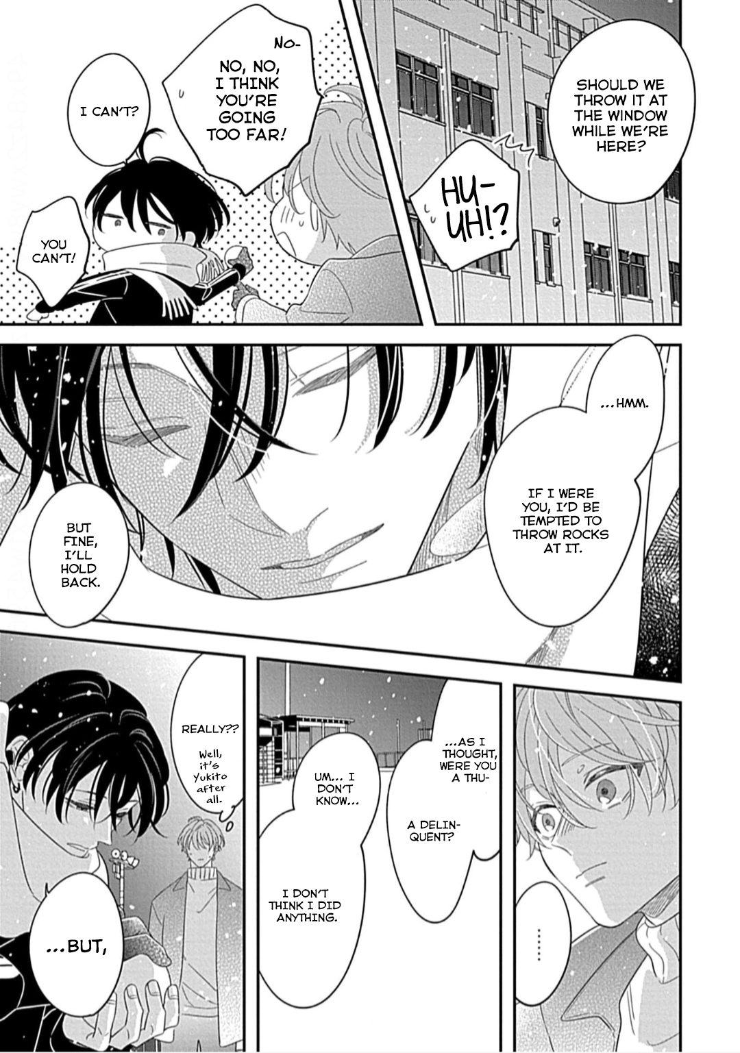 Kimi ni Furu Kotonoha wa Chapter 4 page 15 - 