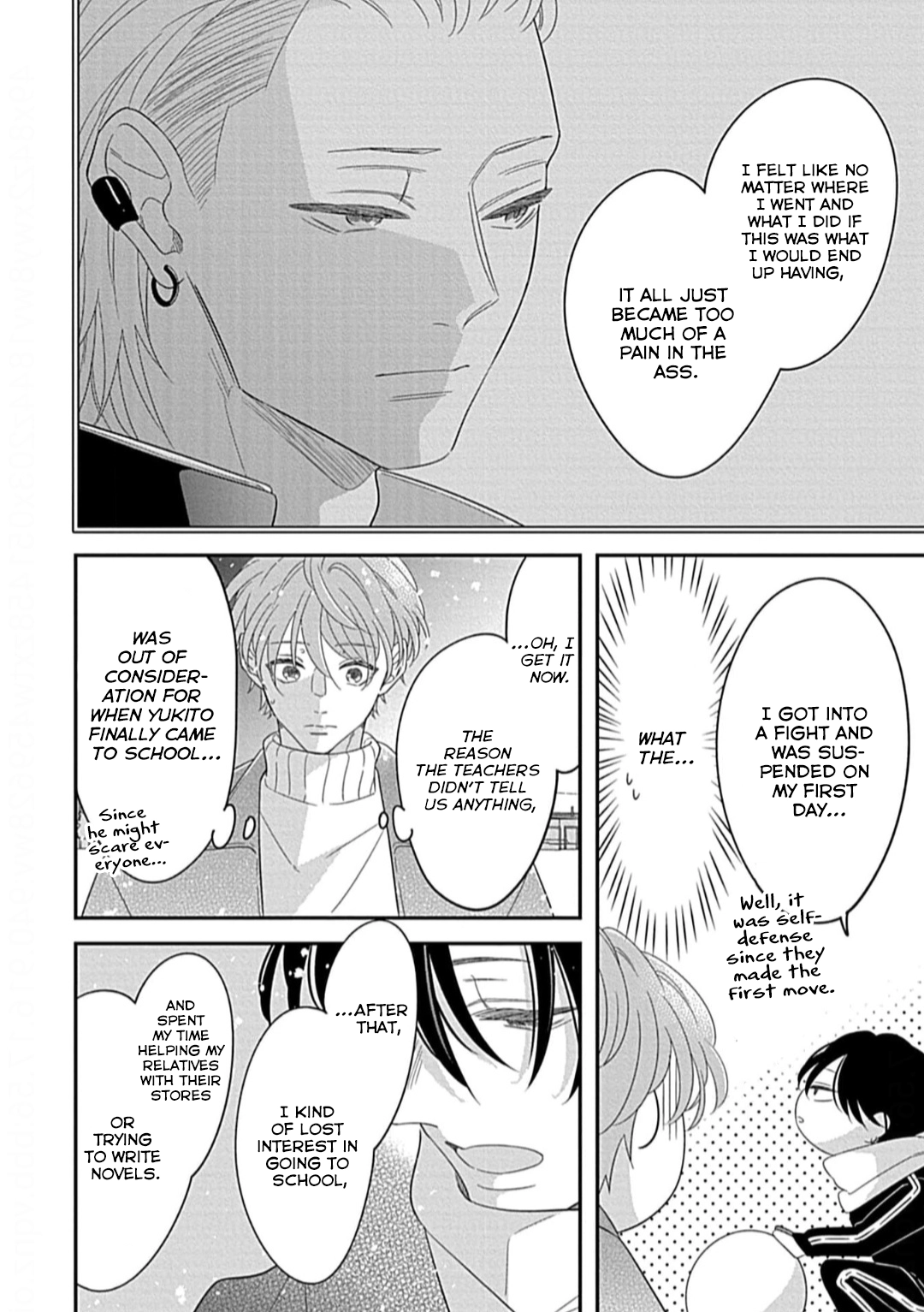Kimi ni Furu Kotonoha wa Chapter 4 page 18 - 