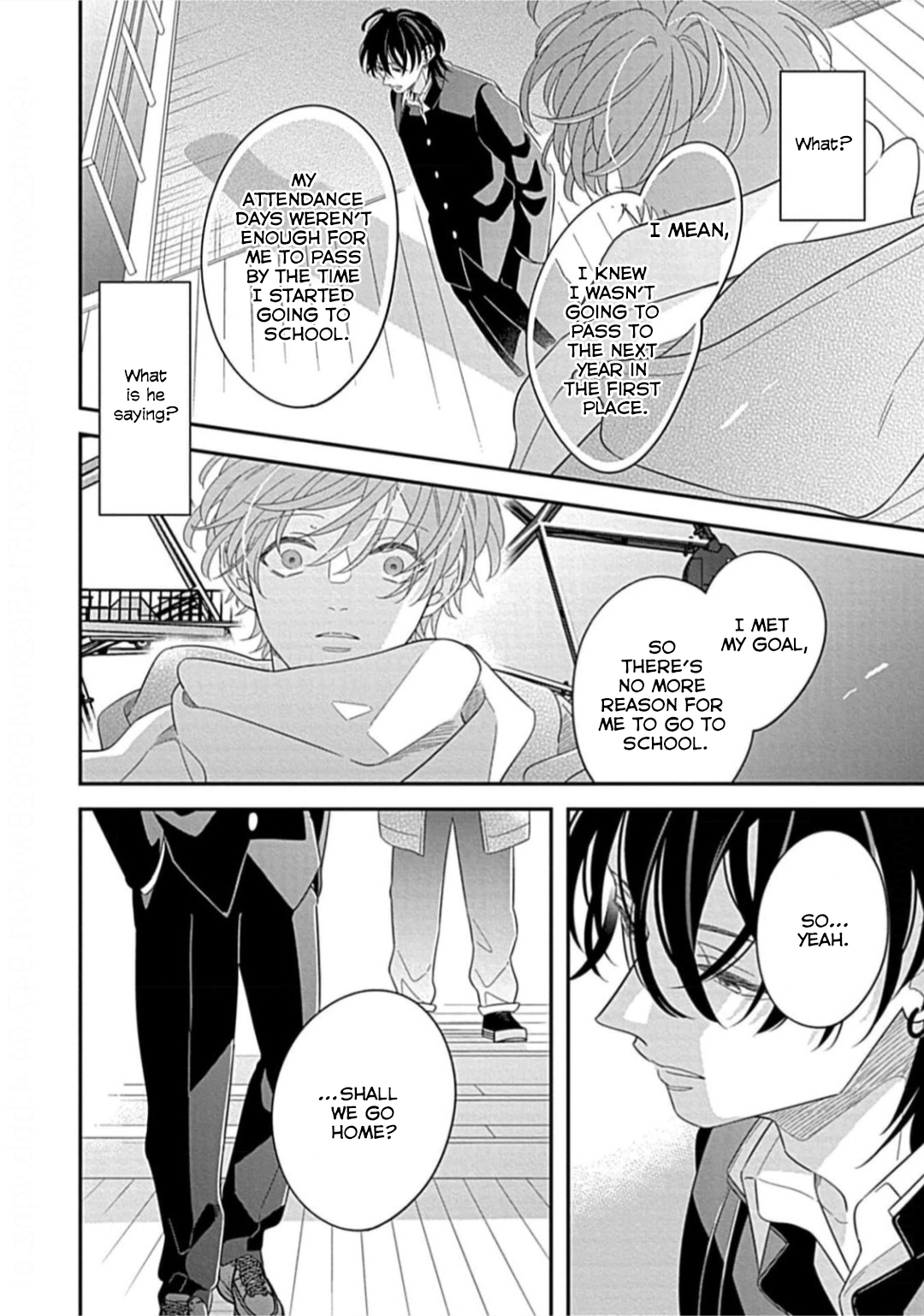 Kimi ni Furu Kotonoha wa Chapter 5 page 37 - 