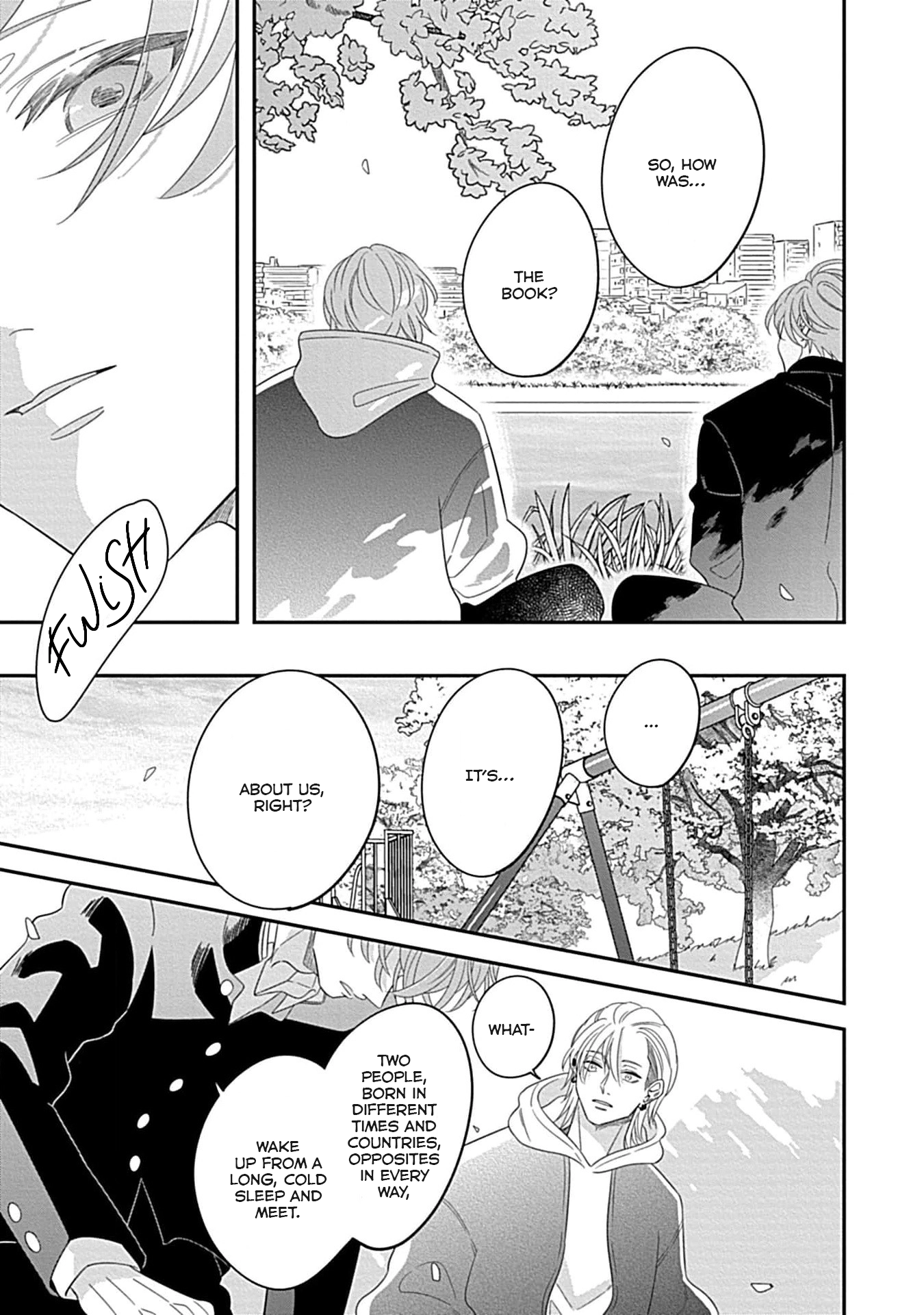 Kimi ni Furu Kotonoha wa Chapter 6 page 35 - 