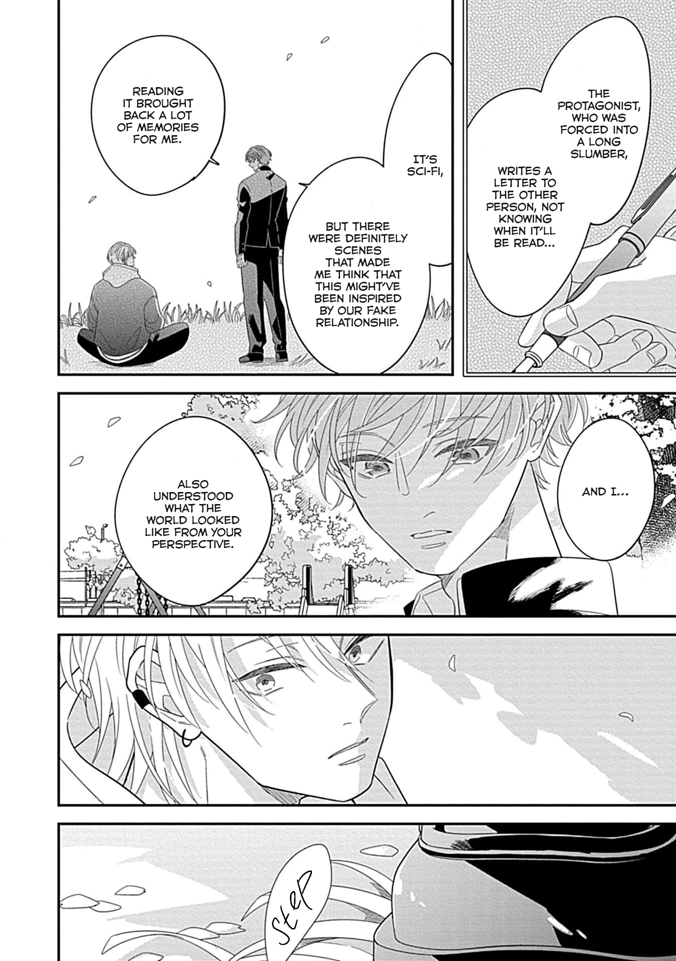 Kimi ni Furu Kotonoha wa Chapter 6 page 36 - 