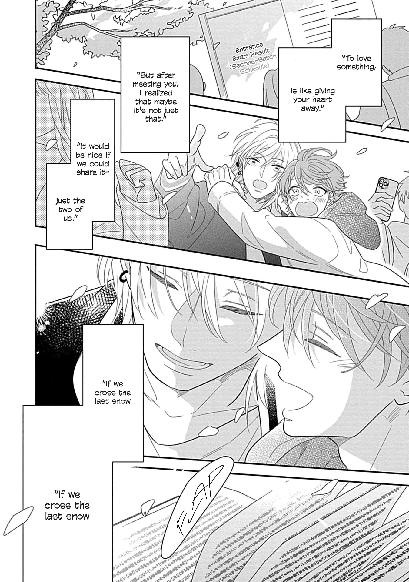Kimi ni Furu Kotonoha wa Chapter 6 page 50 - 