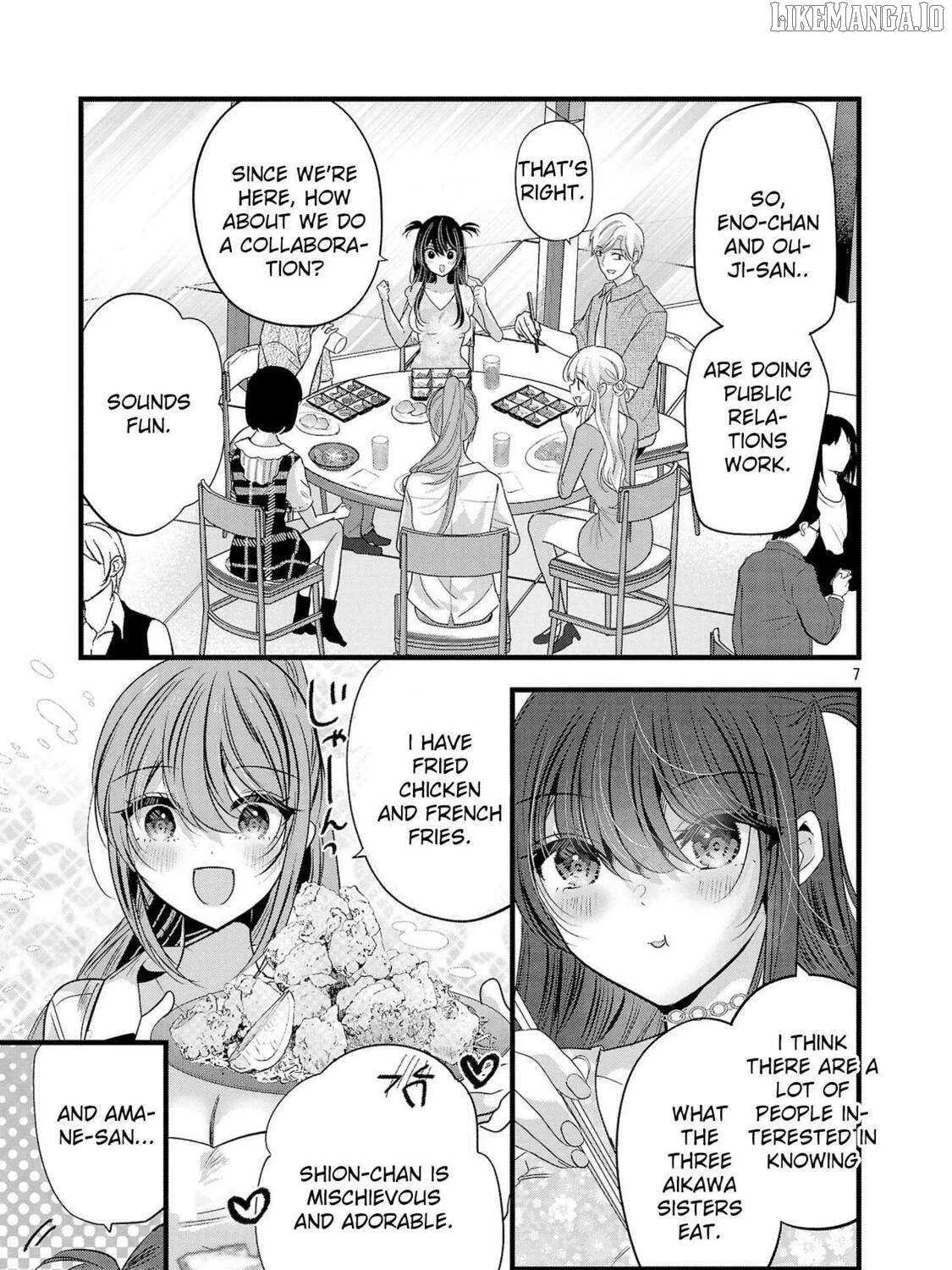 Kimi ni Koisuru Sanshimai Chapter 16.5 page 16 - 