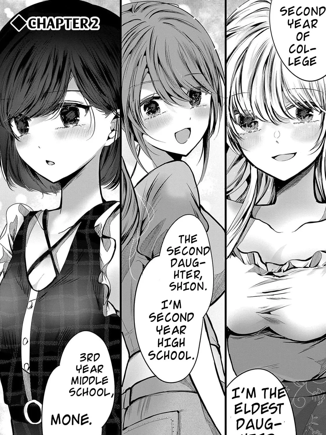 Kimi ni Koisuru Sanshimai Chapter 2 page 1 - 
