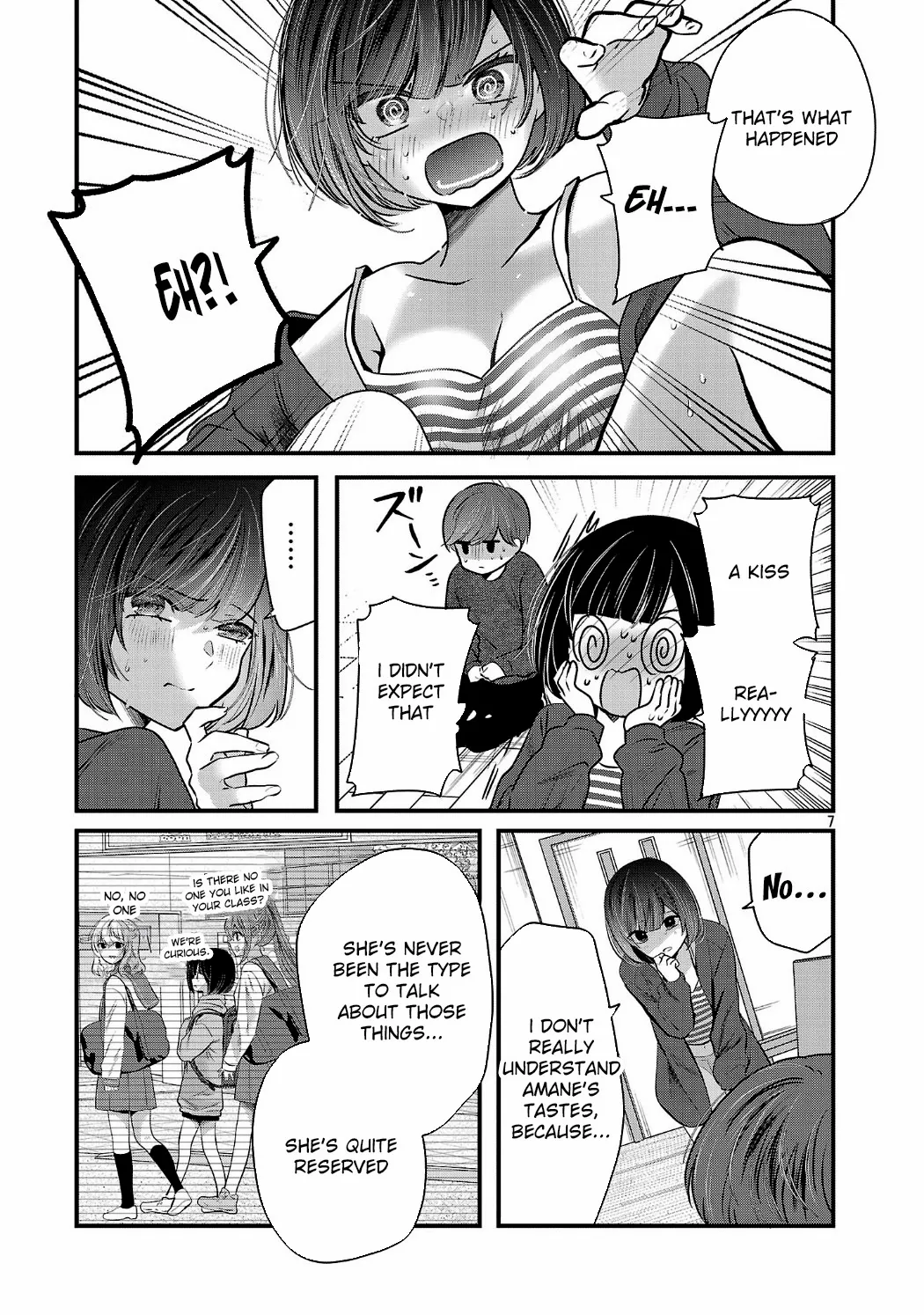Kimi ni Koisuru Sanshimai Chapter 32 page 9 - 