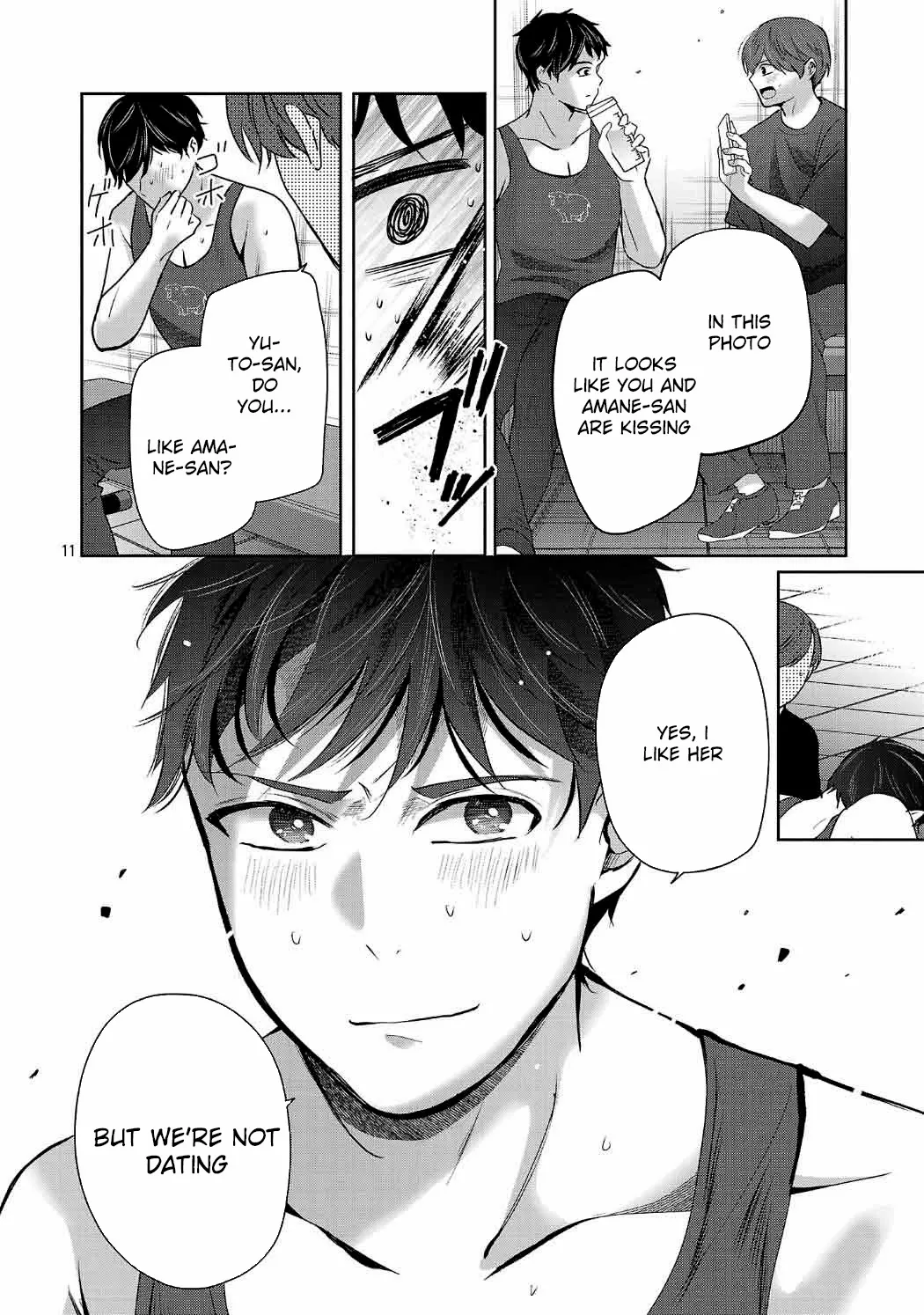 Kimi ni Koisuru Sanshimai Chapter 33 page 11 - 