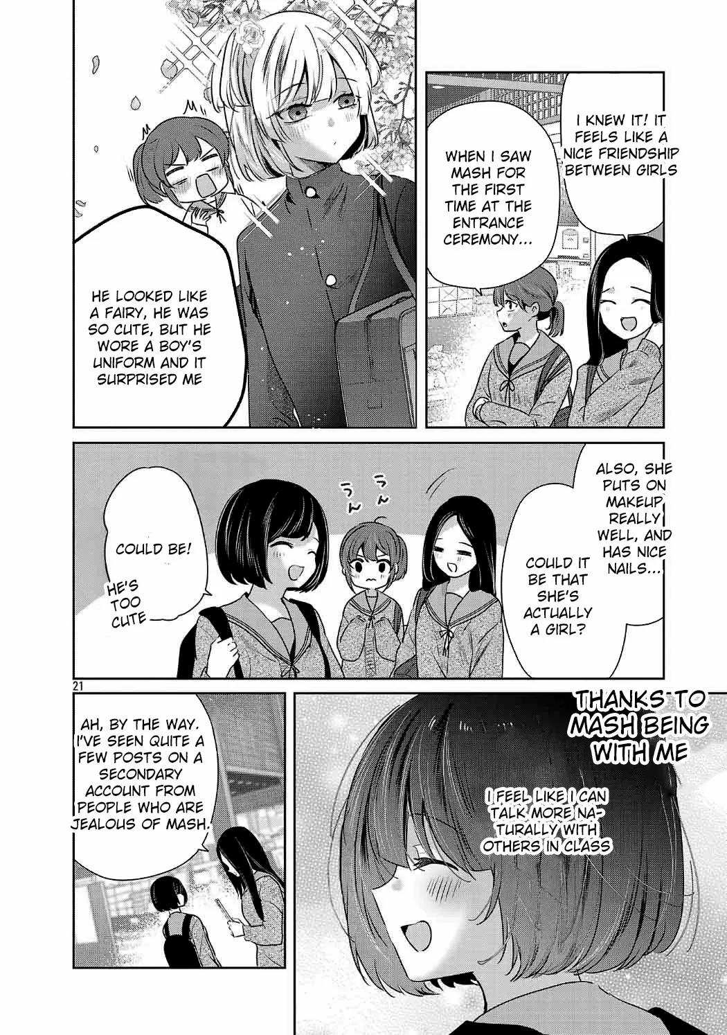 Kimi ni Koisuru Sanshimai Chapter 33 page 21 - 