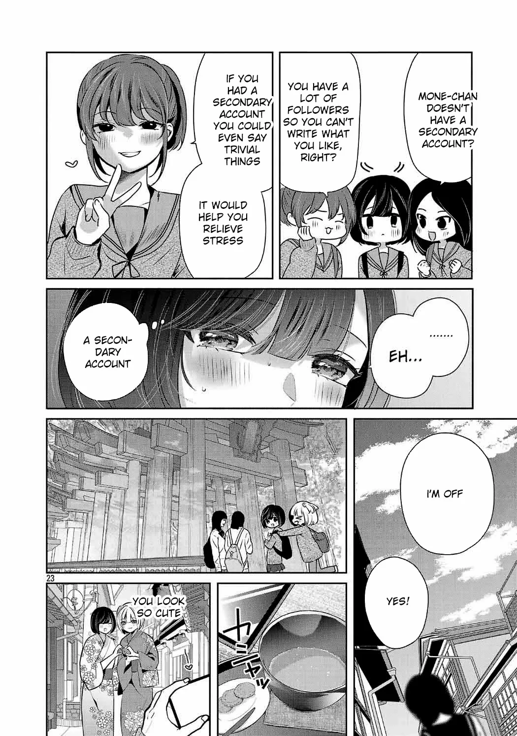 Kimi ni Koisuru Sanshimai Chapter 33 page 23 - 