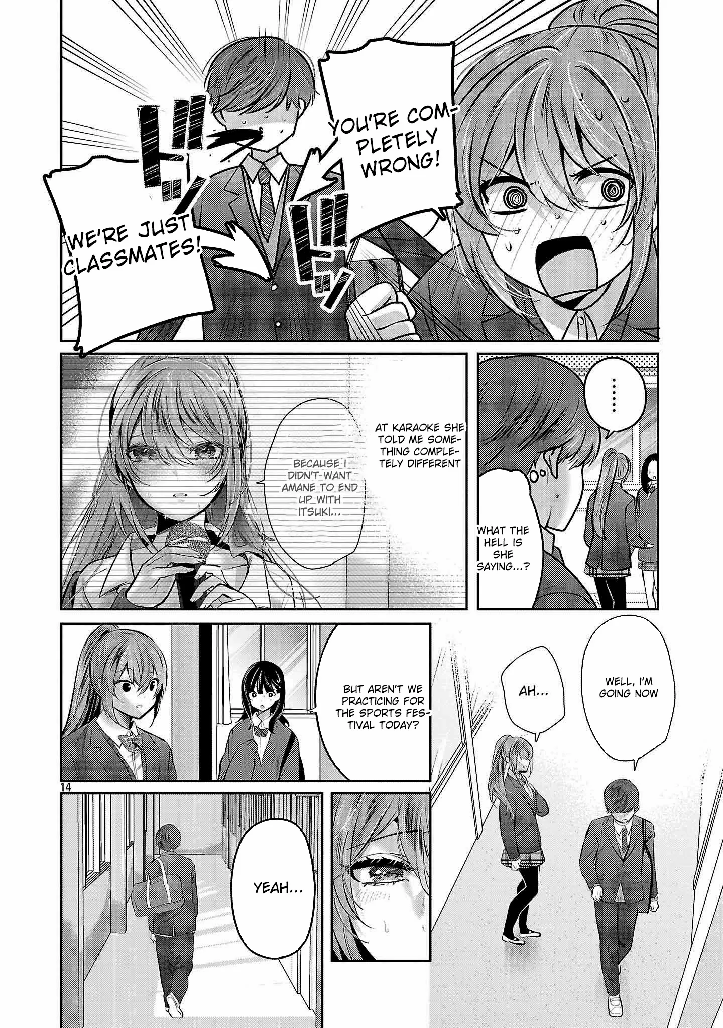 Kimi ni Koisuru Sanshimai Chapter 35 page 15 - 