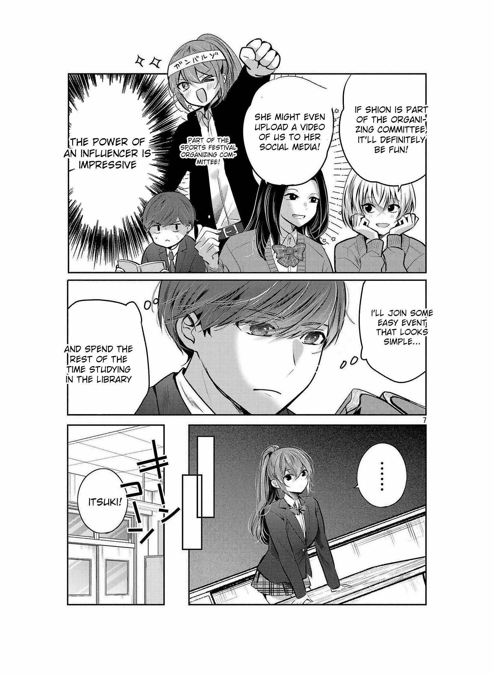 Kimi ni Koisuru Sanshimai Chapter 35 page 8 - 