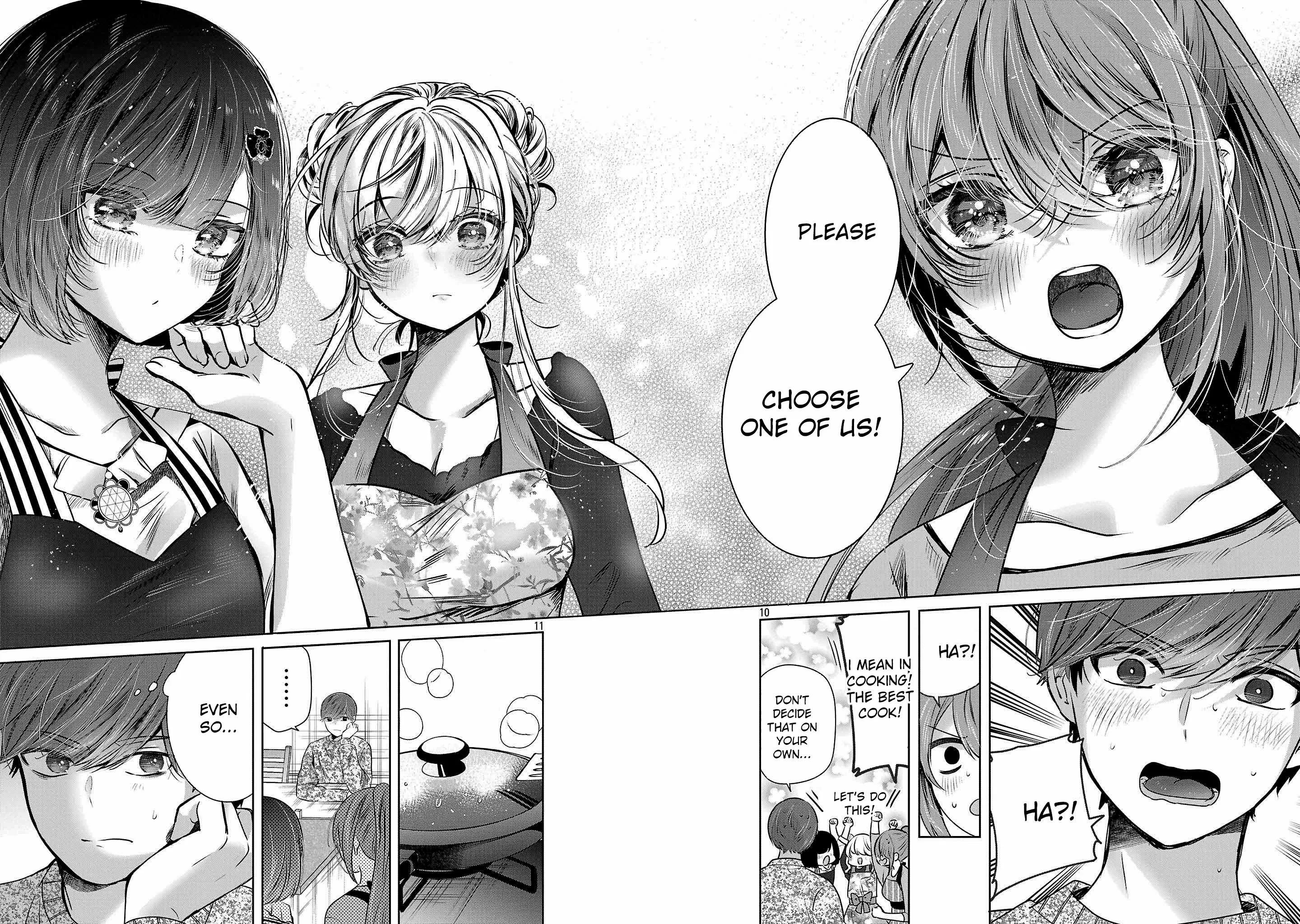 Kimi ni Koisuru Sanshimai Chapter 36 page 12 - 