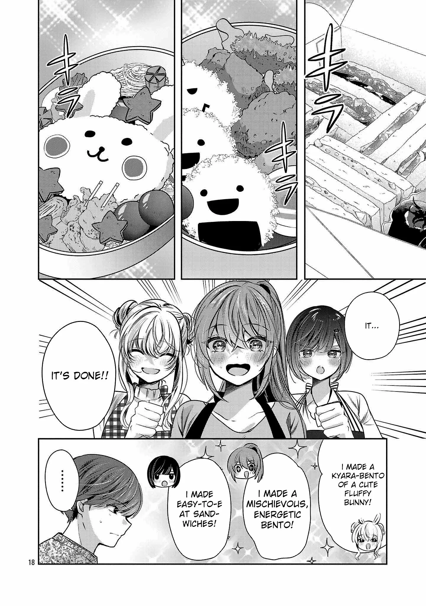 Kimi ni Koisuru Sanshimai Chapter 36 page 19 - 