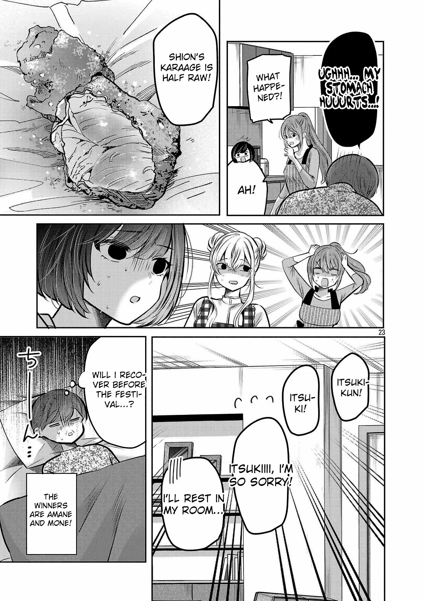 Kimi ni Koisuru Sanshimai Chapter 36 page 23 - 