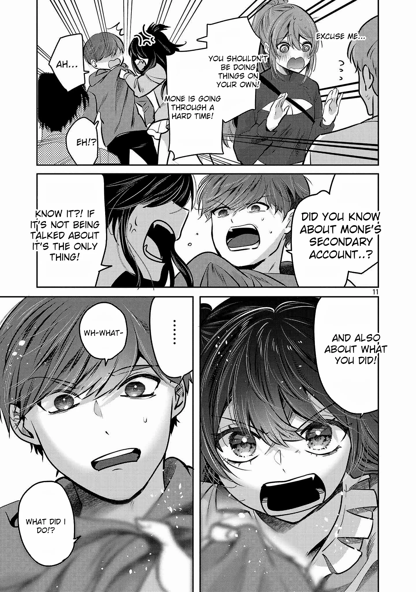 Kimi ni Koisuru Sanshimai Chapter 37 page 13 - 