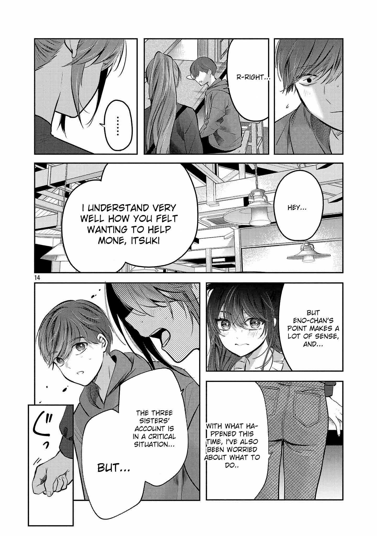 Kimi ni Koisuru Sanshimai Chapter 37 page 16 - 