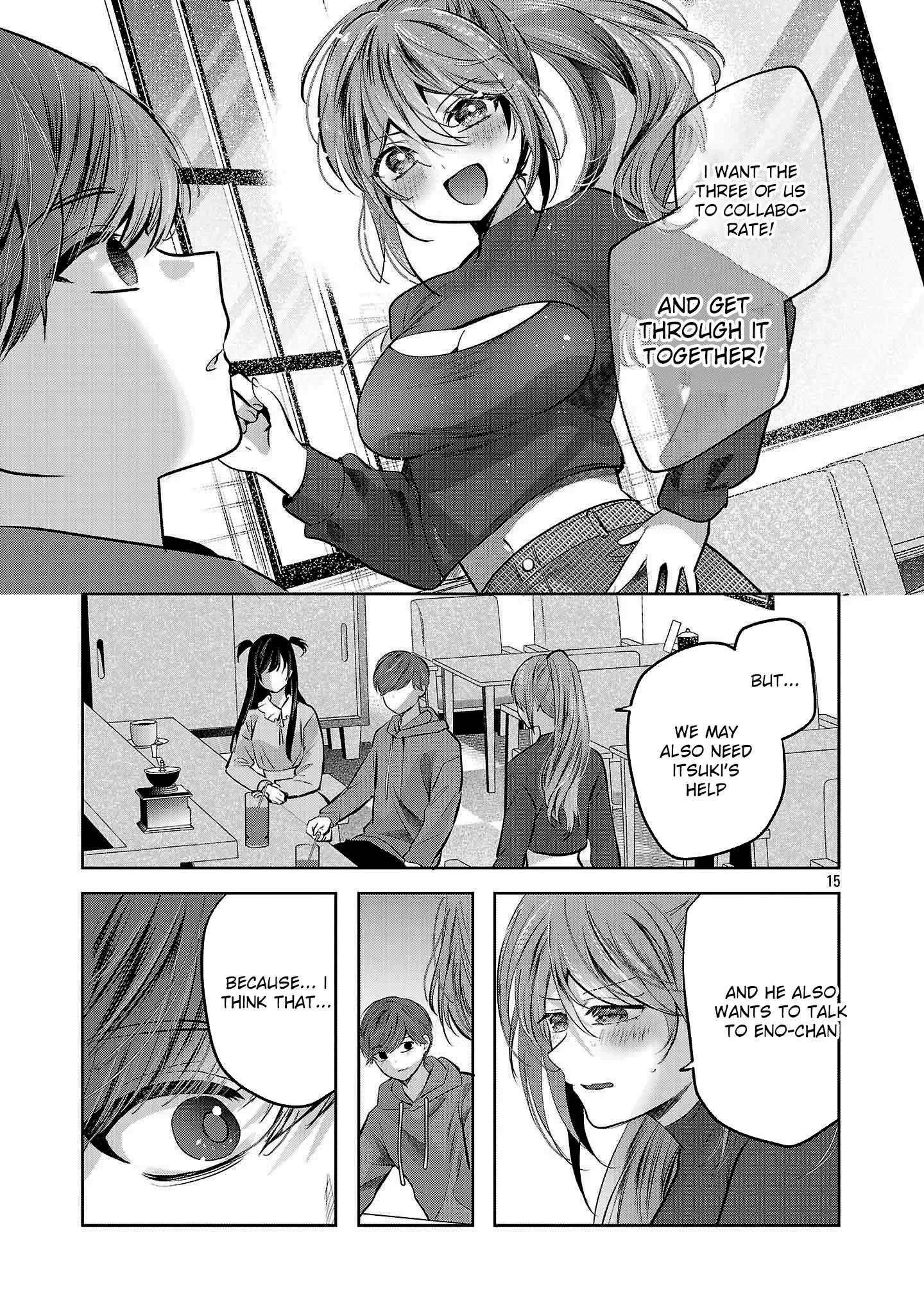 Kimi ni Koisuru Sanshimai Chapter 37 page 17 - 