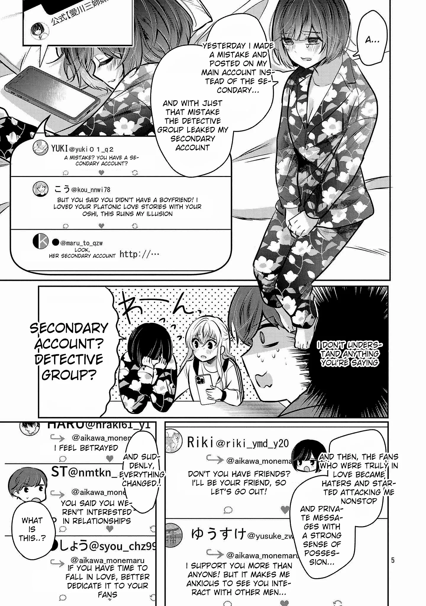 Kimi ni Koisuru Sanshimai Chapter 37 page 7 - 