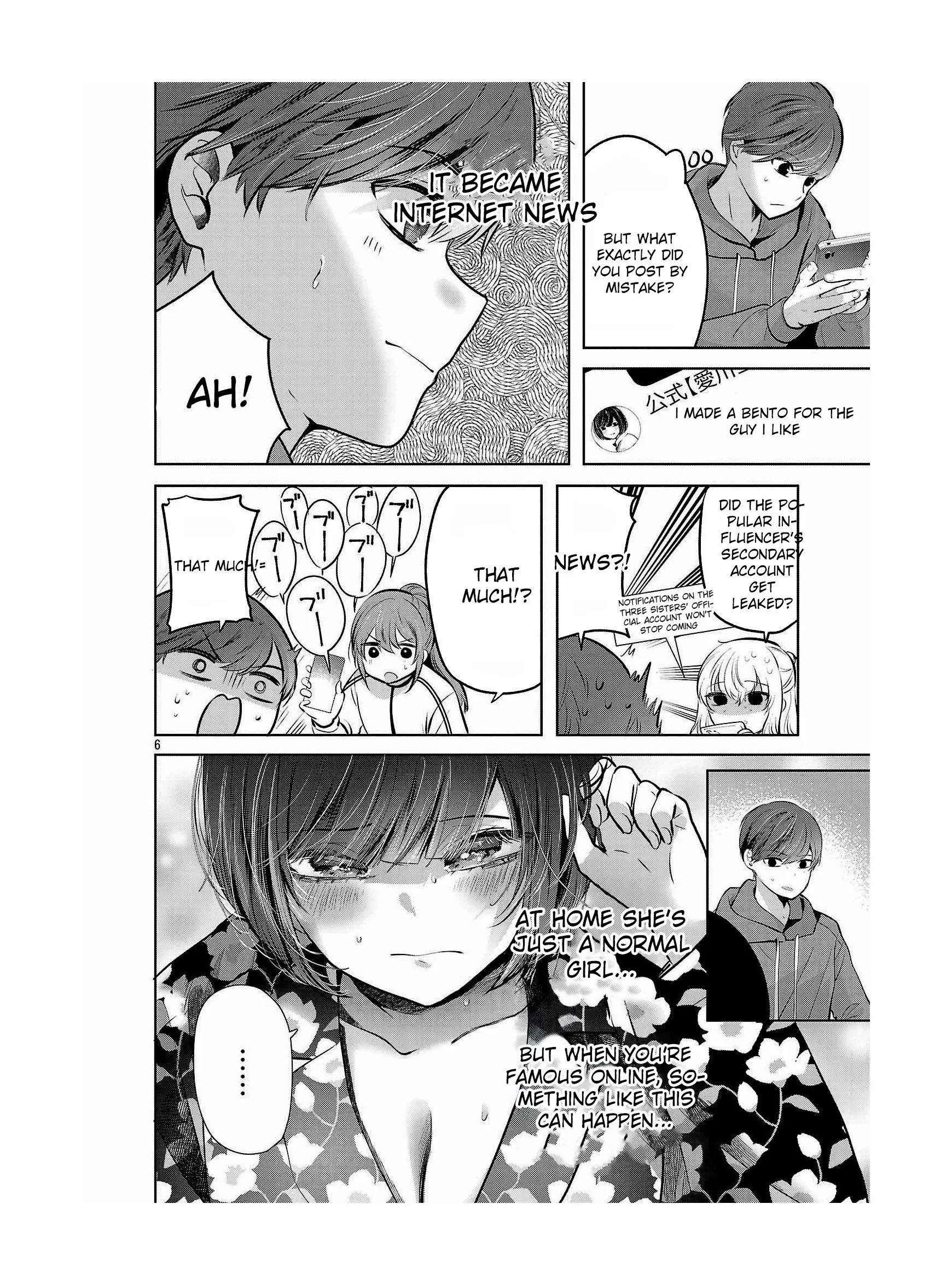Kimi ni Koisuru Sanshimai Chapter 37 page 8 - 