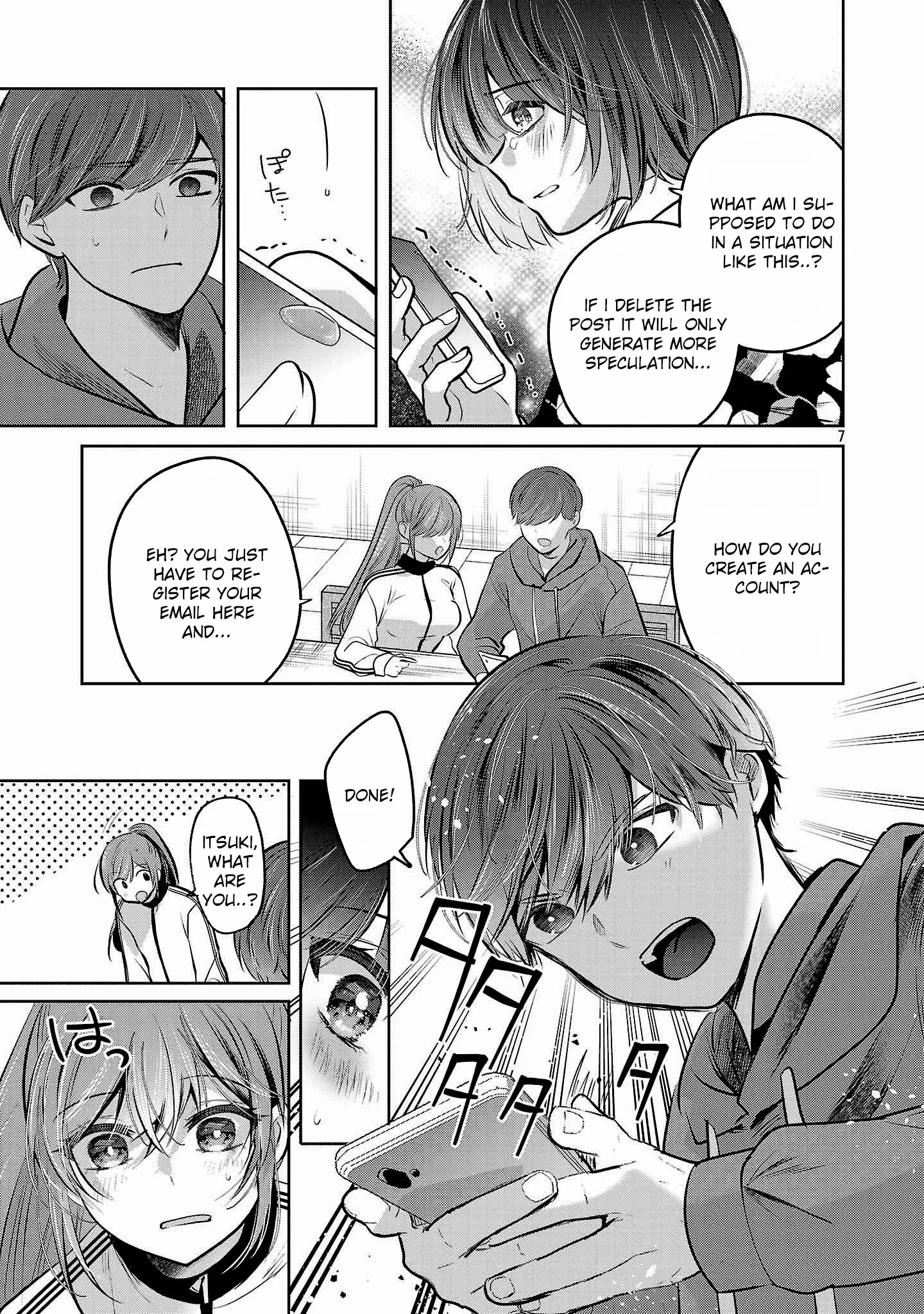 Kimi ni Koisuru Sanshimai Chapter 37 page 9 - 
