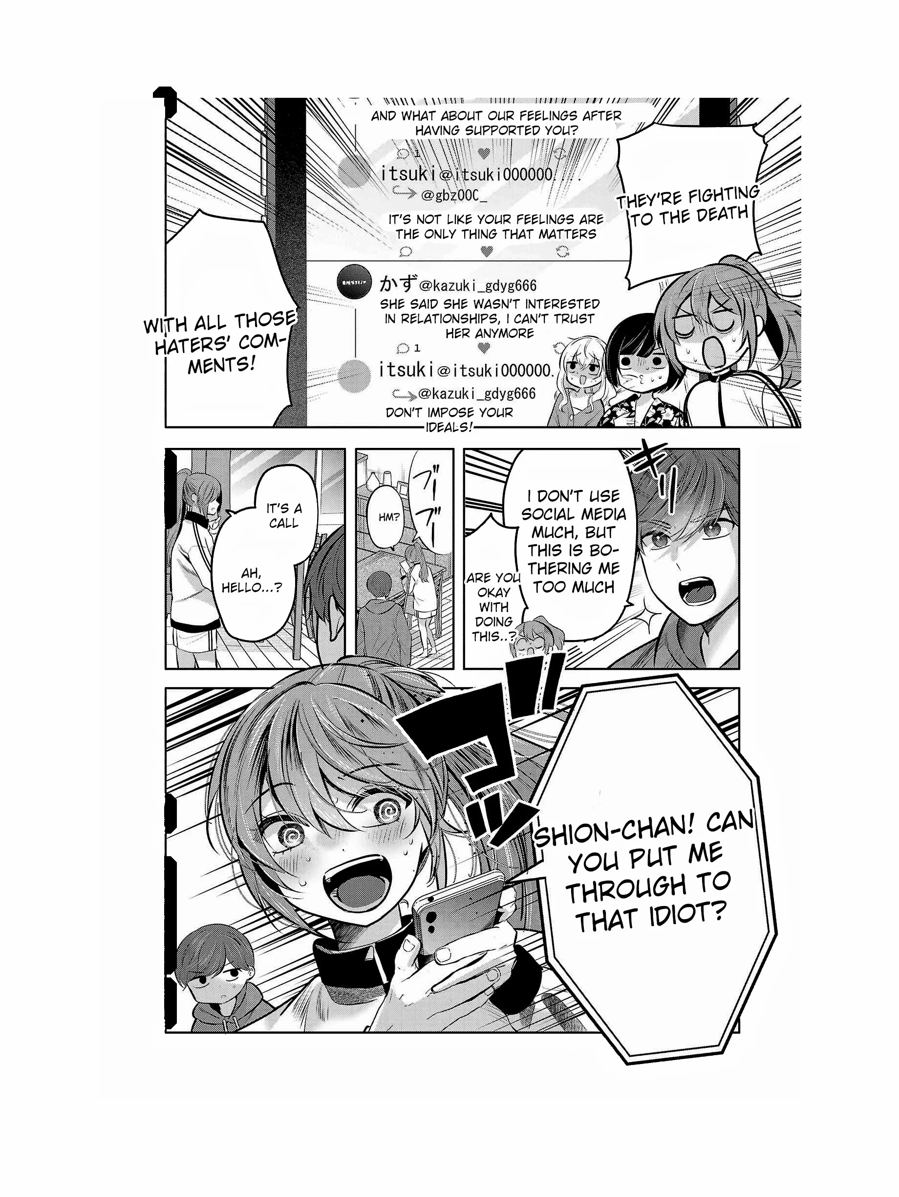 Kimi ni Koisuru Sanshimai Chapter 37 page 10 - 