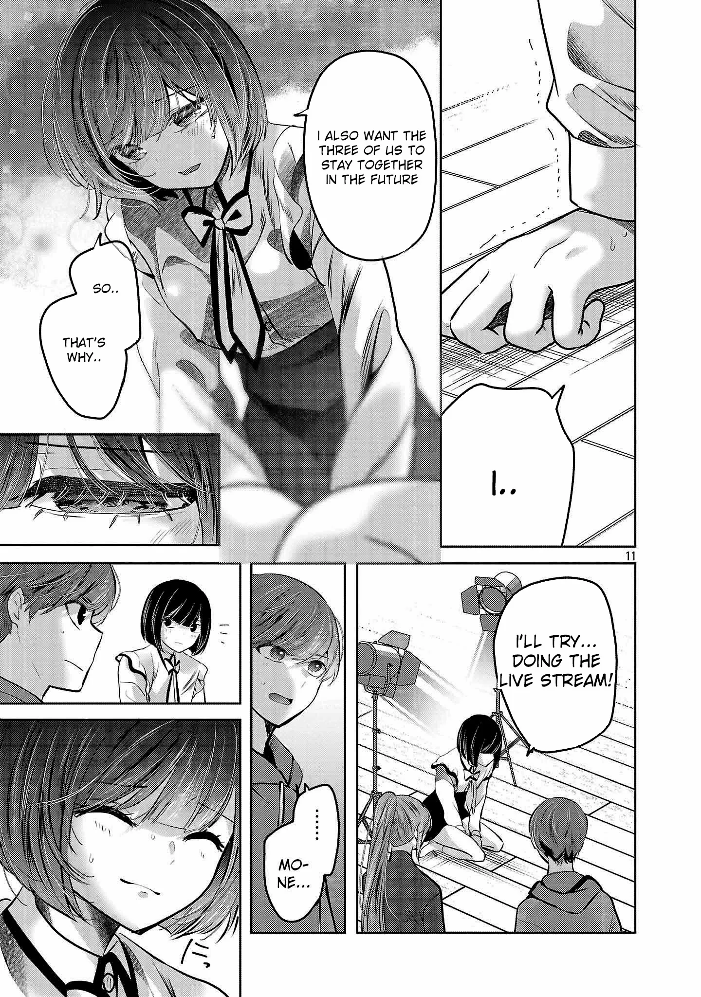 Kimi ni Koisuru Sanshimai Chapter 38 page 13 - 