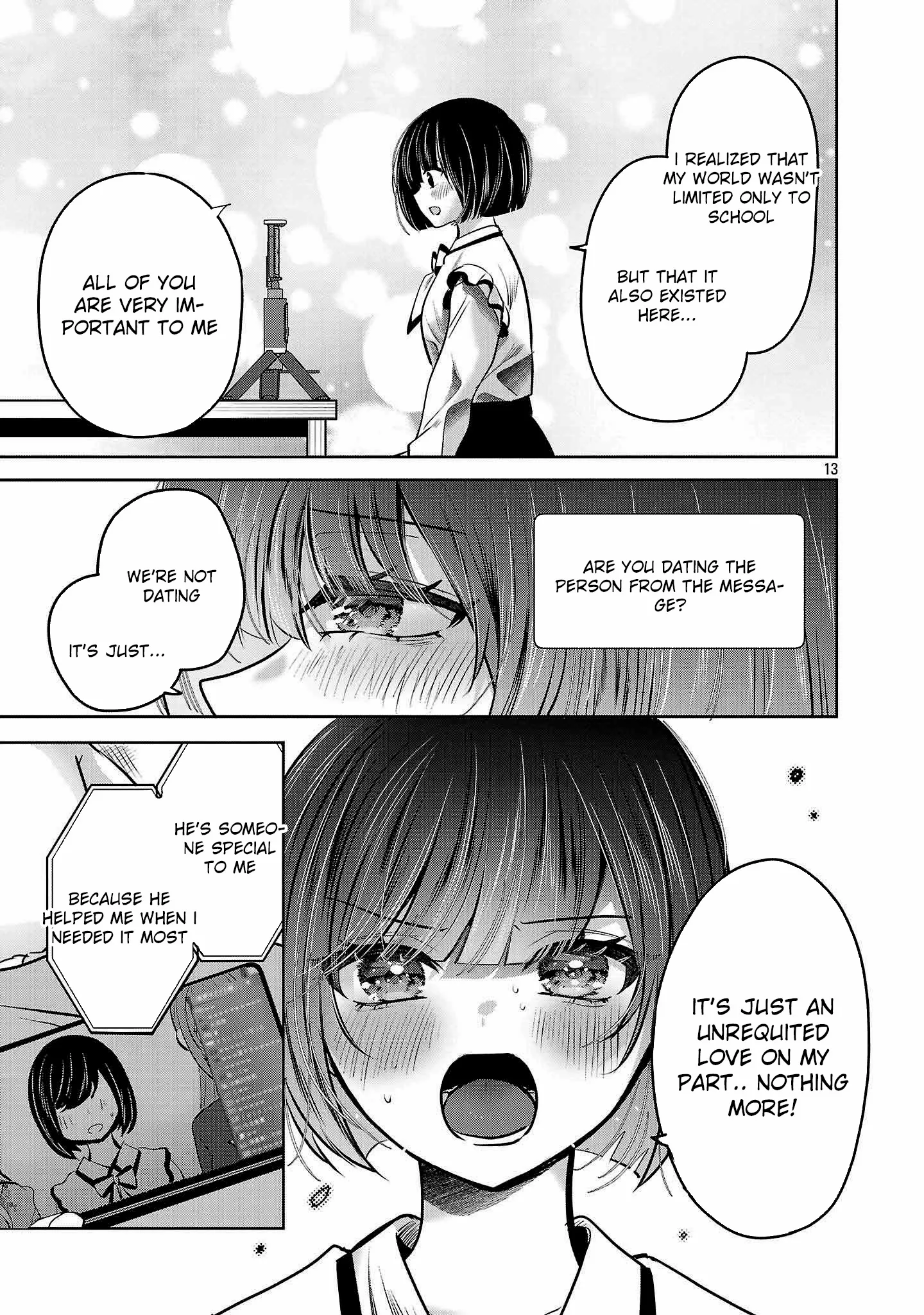 Kimi ni Koisuru Sanshimai Chapter 38 page 15 - 