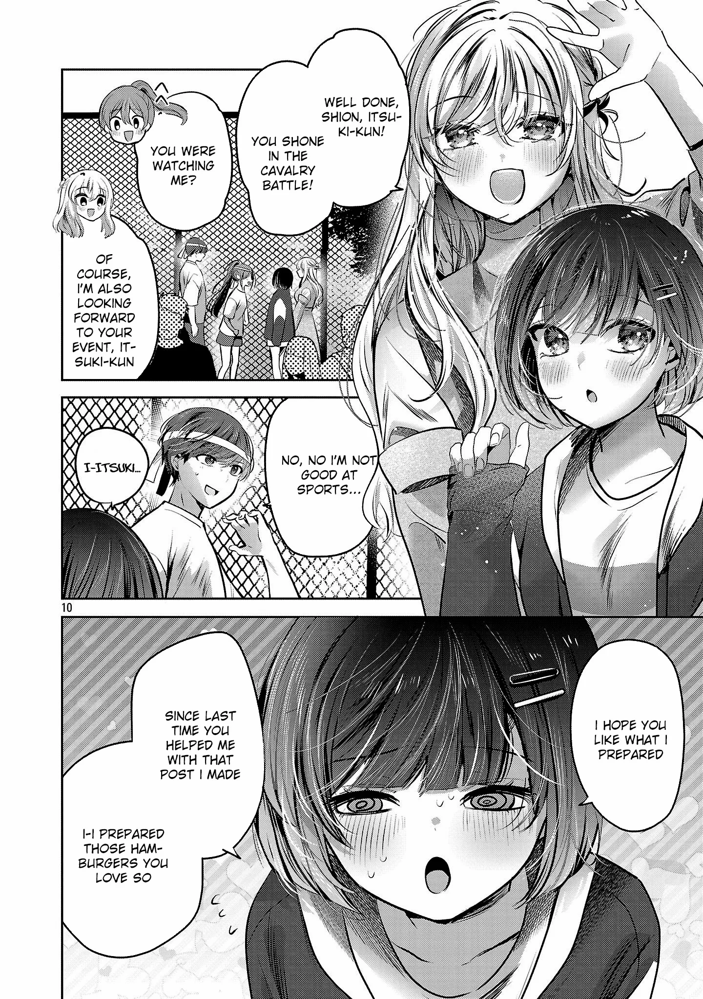Kimi ni Koisuru Sanshimai Chapter 39 page 10 - 