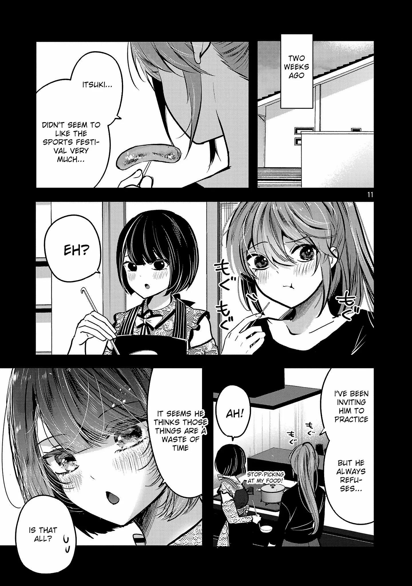 Kimi ni Koisuru Sanshimai Chapter 40 page 12 - 