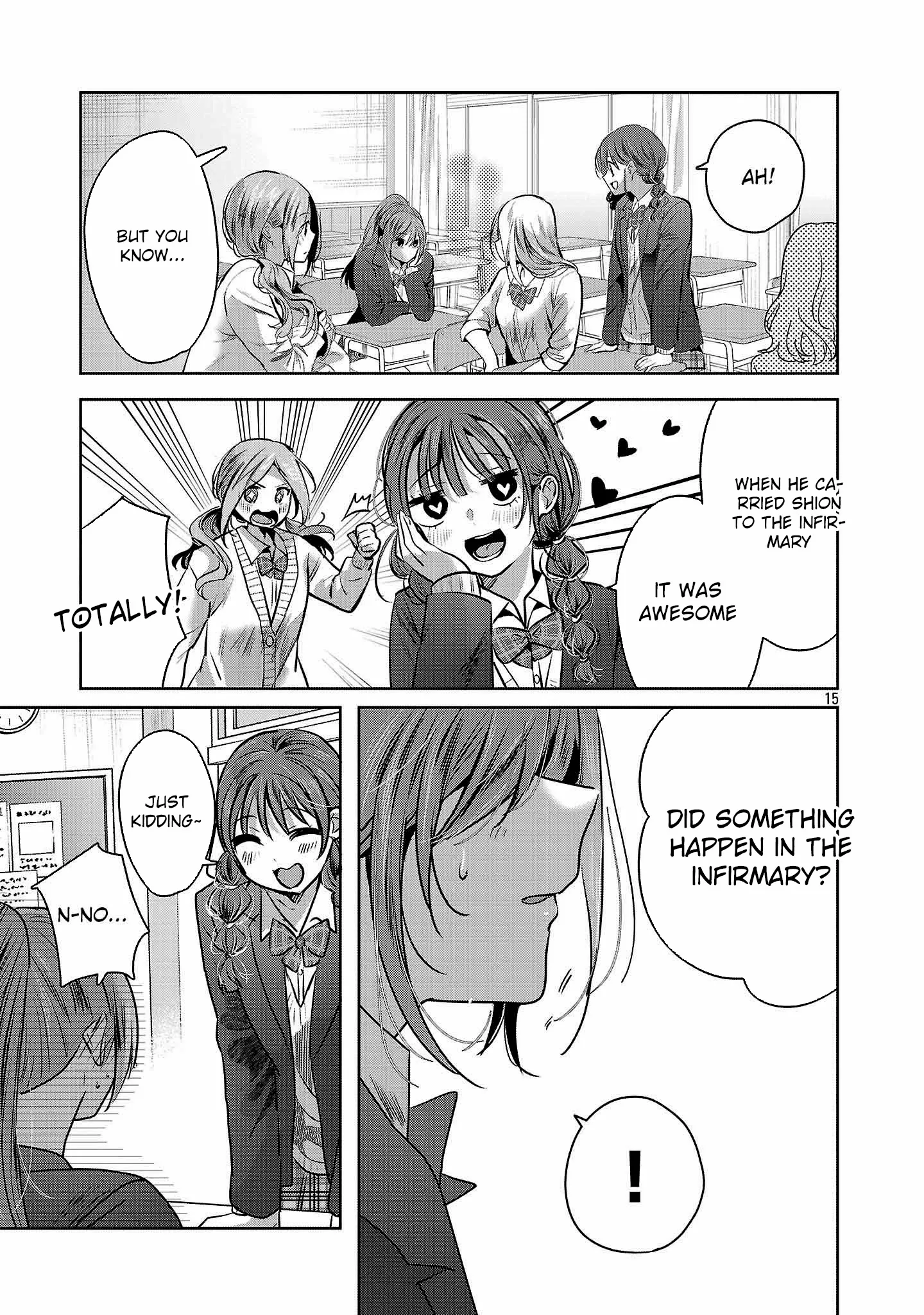 Kimi ni Koisuru Sanshimai Chapter 42 page 16 - 