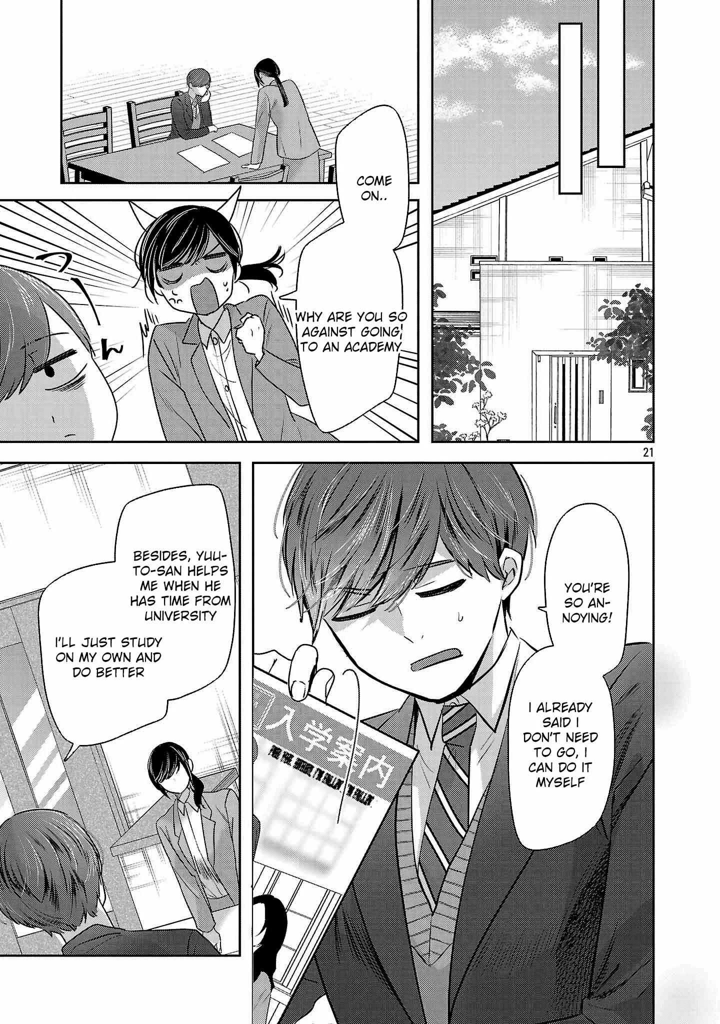 Kimi ni Koisuru Sanshimai Chapter 42 page 22 - 