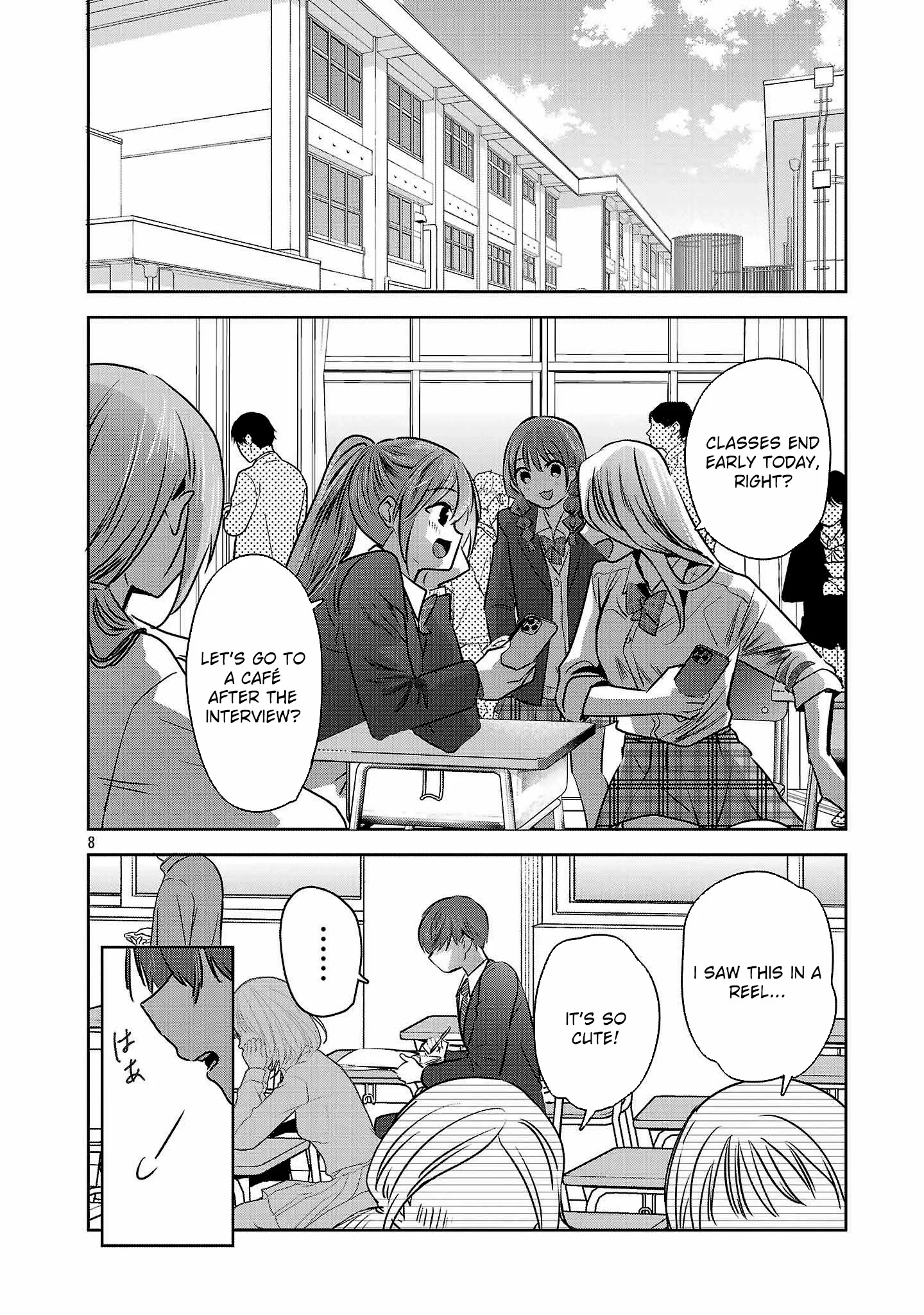 Kimi ni Koisuru Sanshimai Chapter 42 page 9 - 