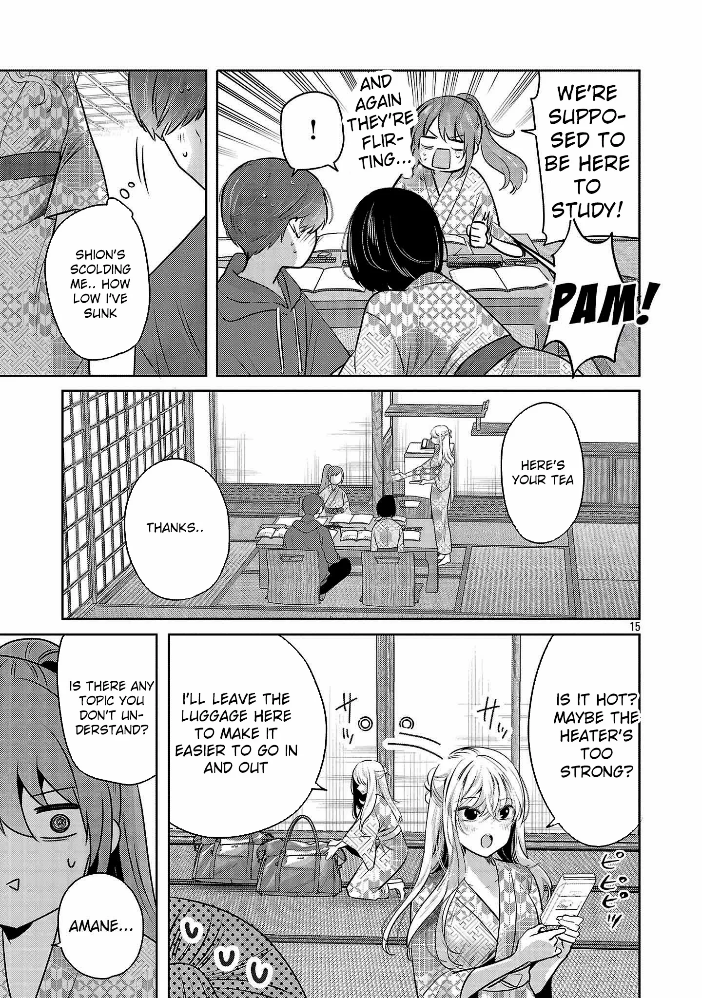 Kimi ni Koisuru Sanshimai Chapter 43 page 18 - 